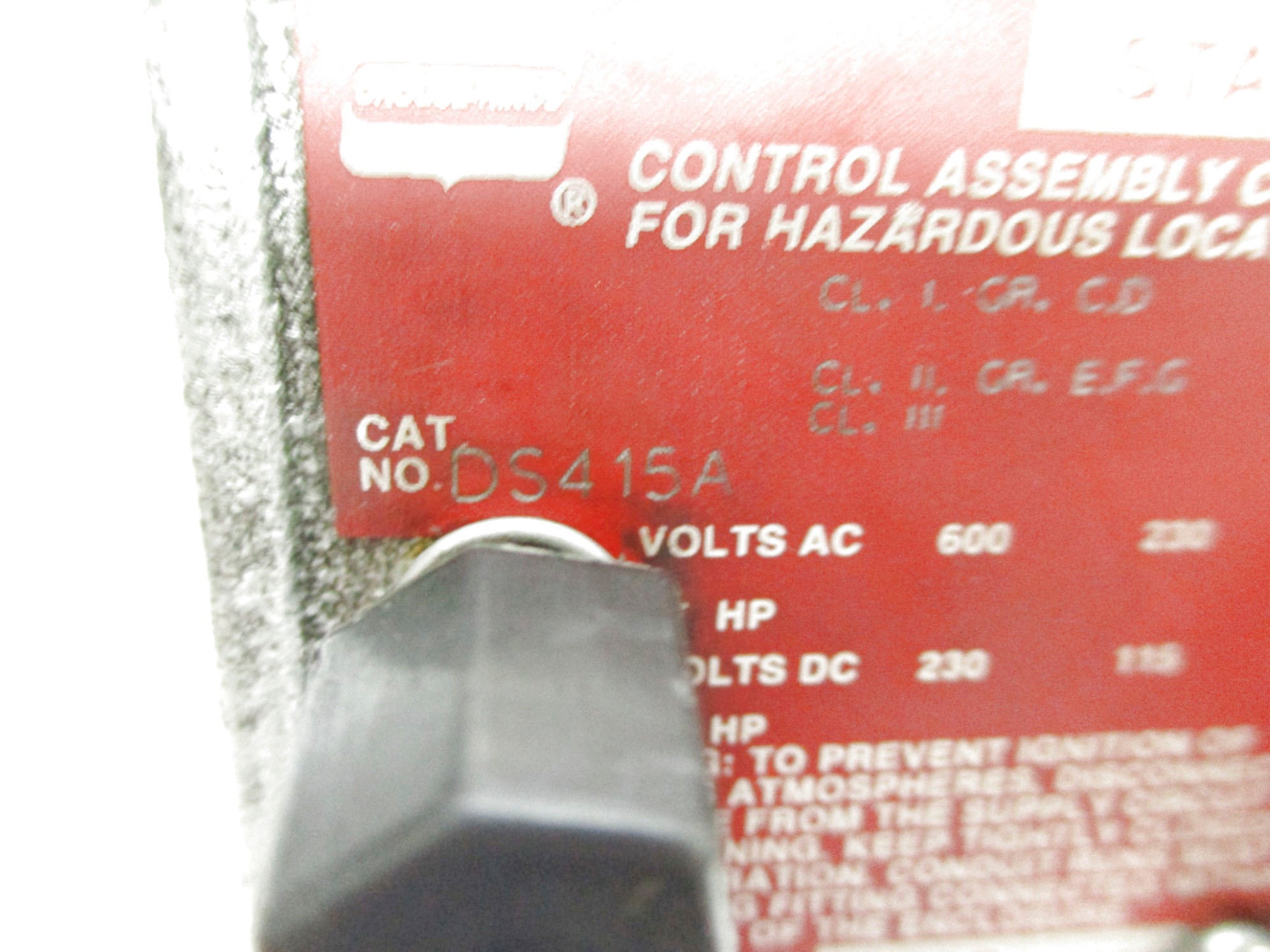 CROUSE-HINDS DS415A NSMP