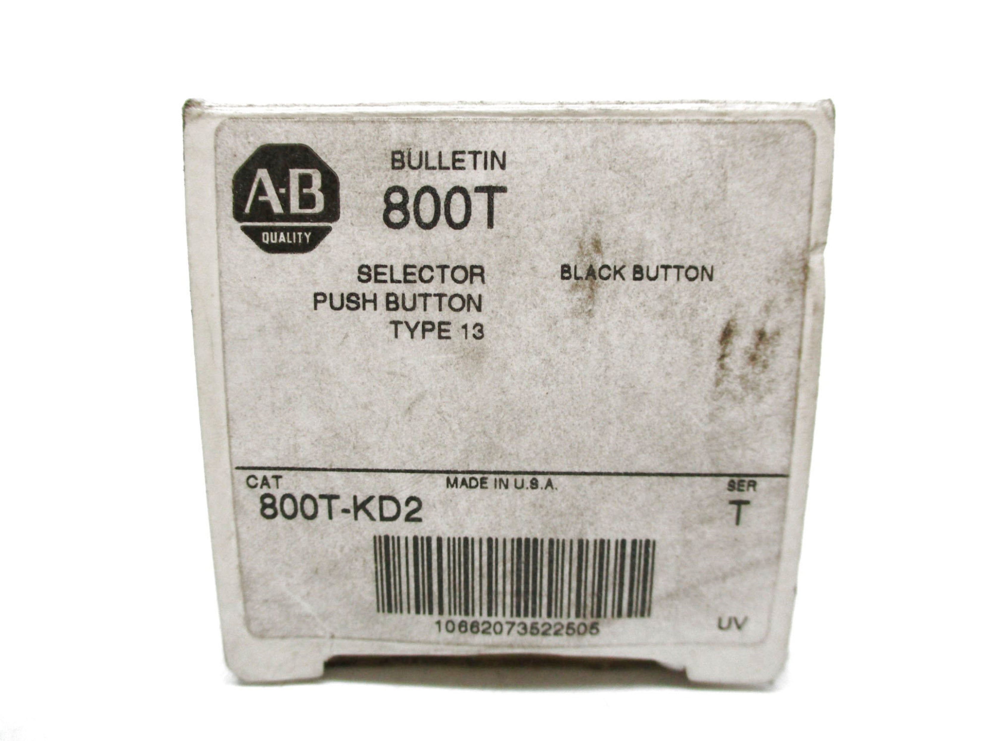 ALLEN BRADLEY 800T-KD2 SER. T (WH) NSMP
