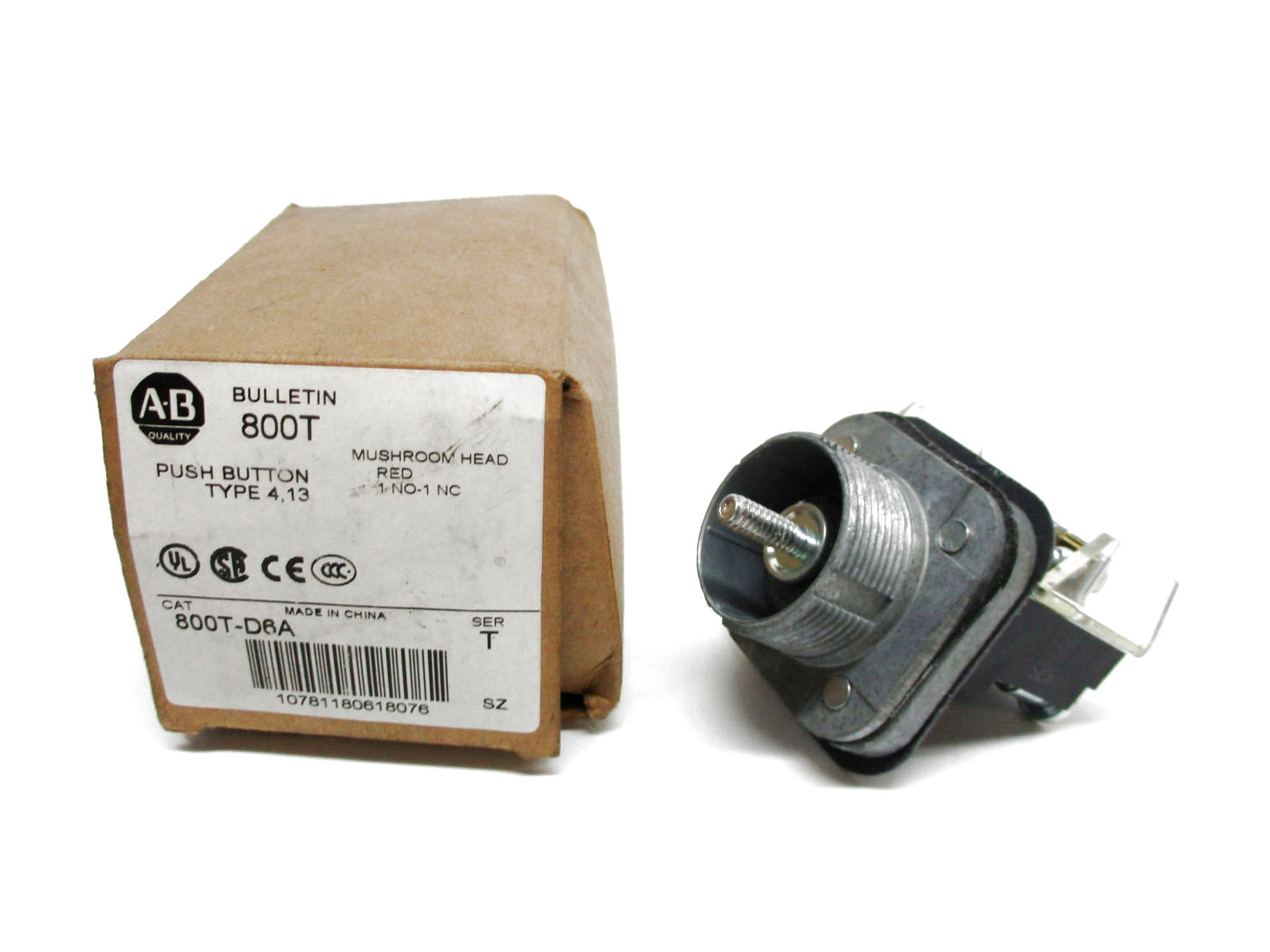 INDUSTRIAL SPARE PART 800T-D6A SER. T (AS PICTURED) (BR/WH) NSMP