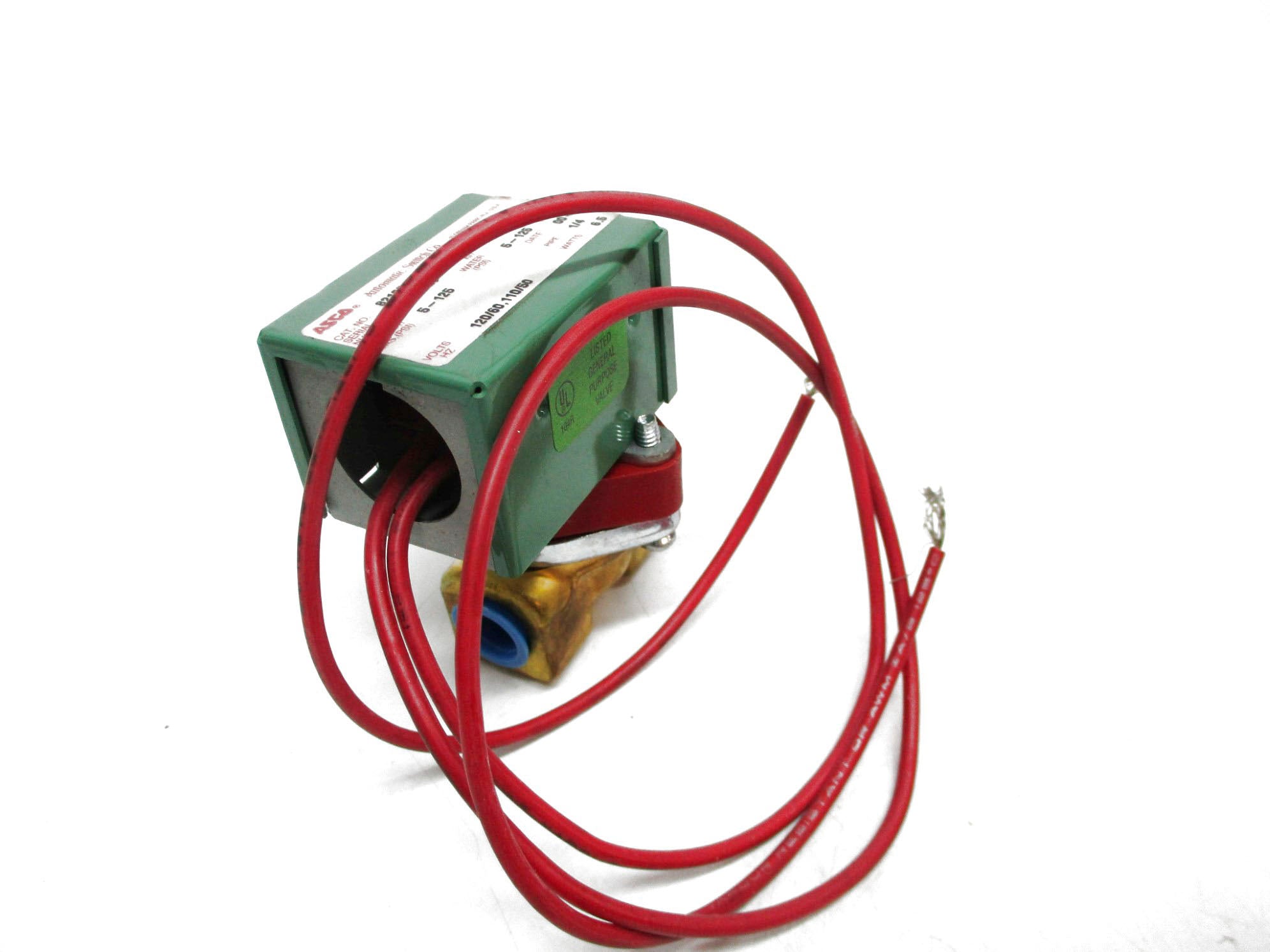 ASCO 8210B20 120/60 110/50 5-125PSI NSMP