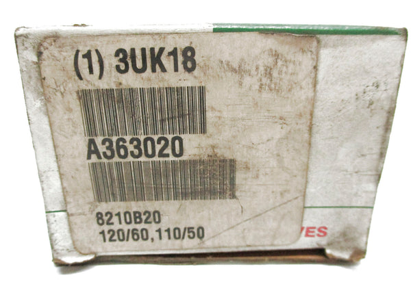 ASCO 8210B20 120/60 110/50 5-125PSI NSMP