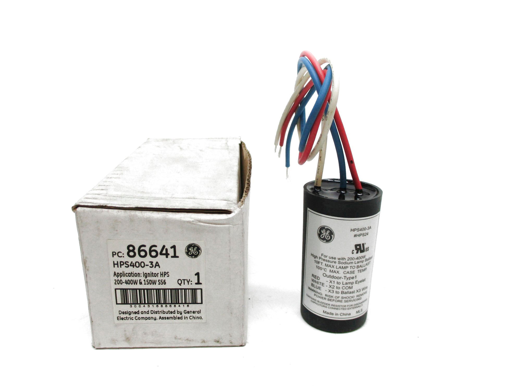 GENERAL ELECTRIC HPS400-3A NSMP