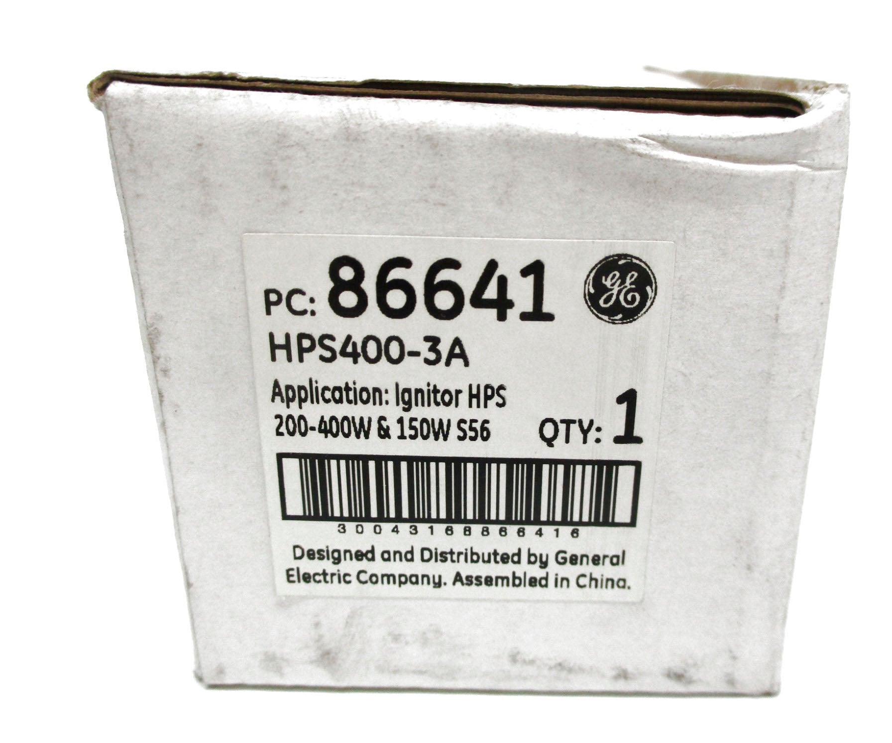 GENERAL ELECTRIC HPS400-3A NSMP