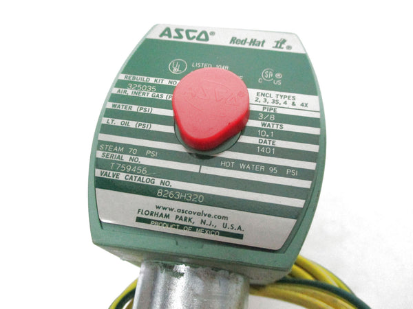 ASCO 8263H320 120/60 110/50 NSMP