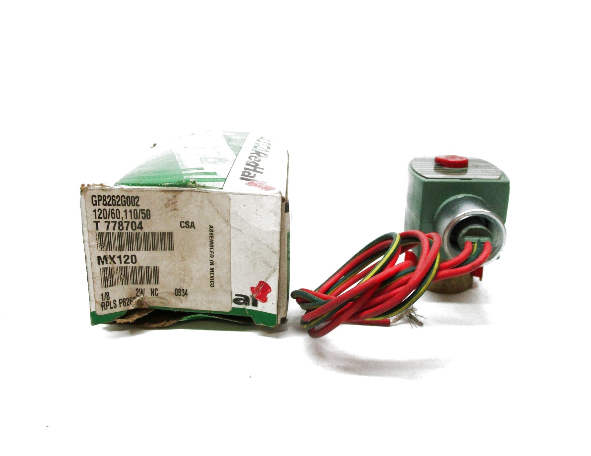 ASCO GP8262G002 120/60 110/50 180PSI NSMP