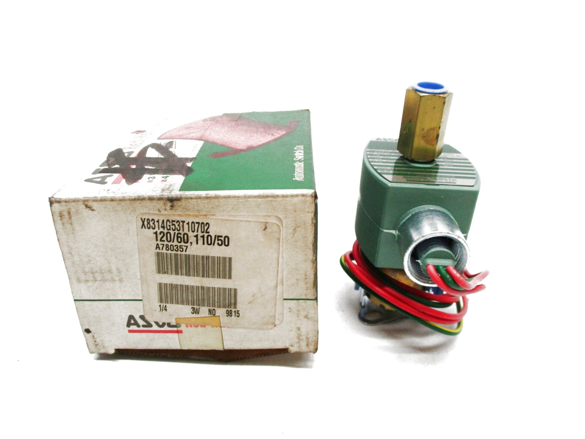 ASCO X8314GM53T10702 120/60 110/50 175PSI NSMP