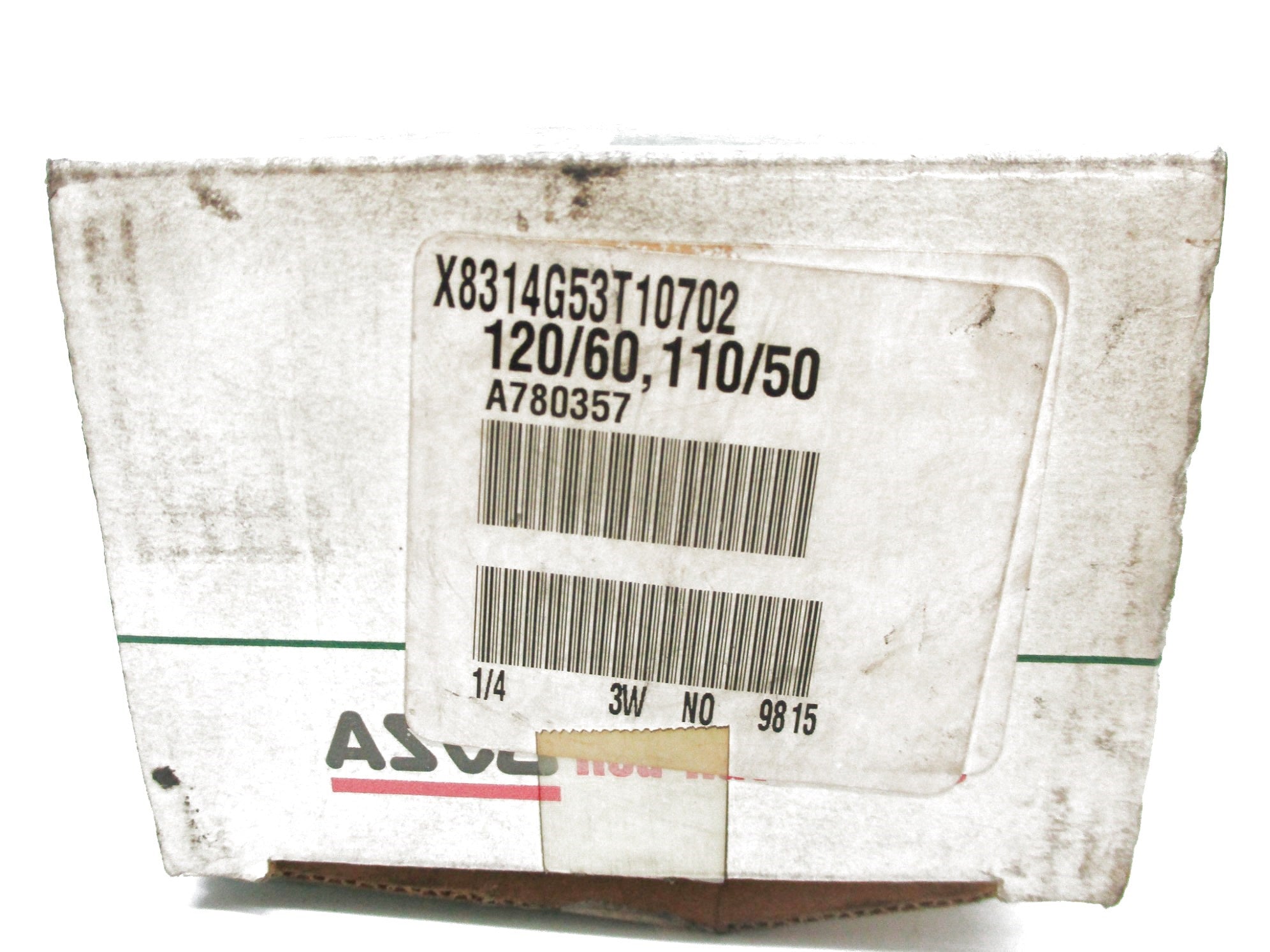 ASCO X8314GM53T10702 120/60 110/50 175PSI NSMP