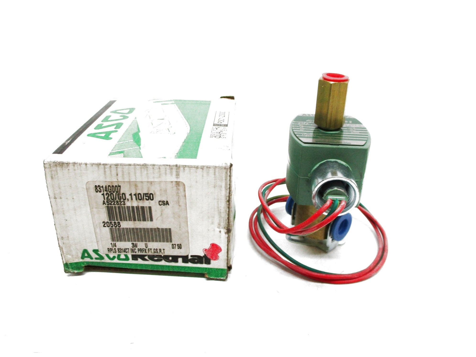 ASCO 8314G007 120/60 110/50 40PSI NSMP
