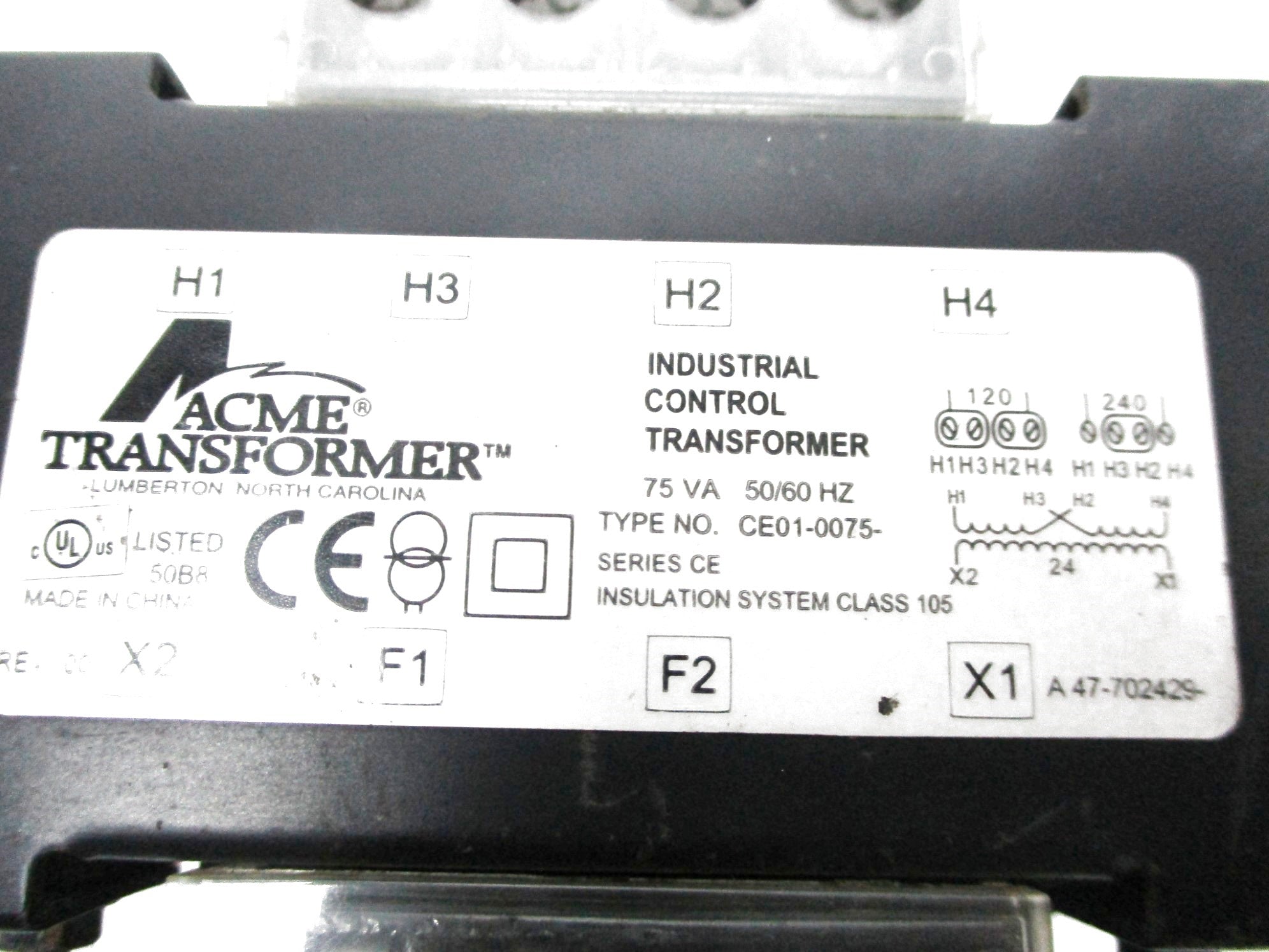 ACME TRANSFORMER CE010075 NSNP