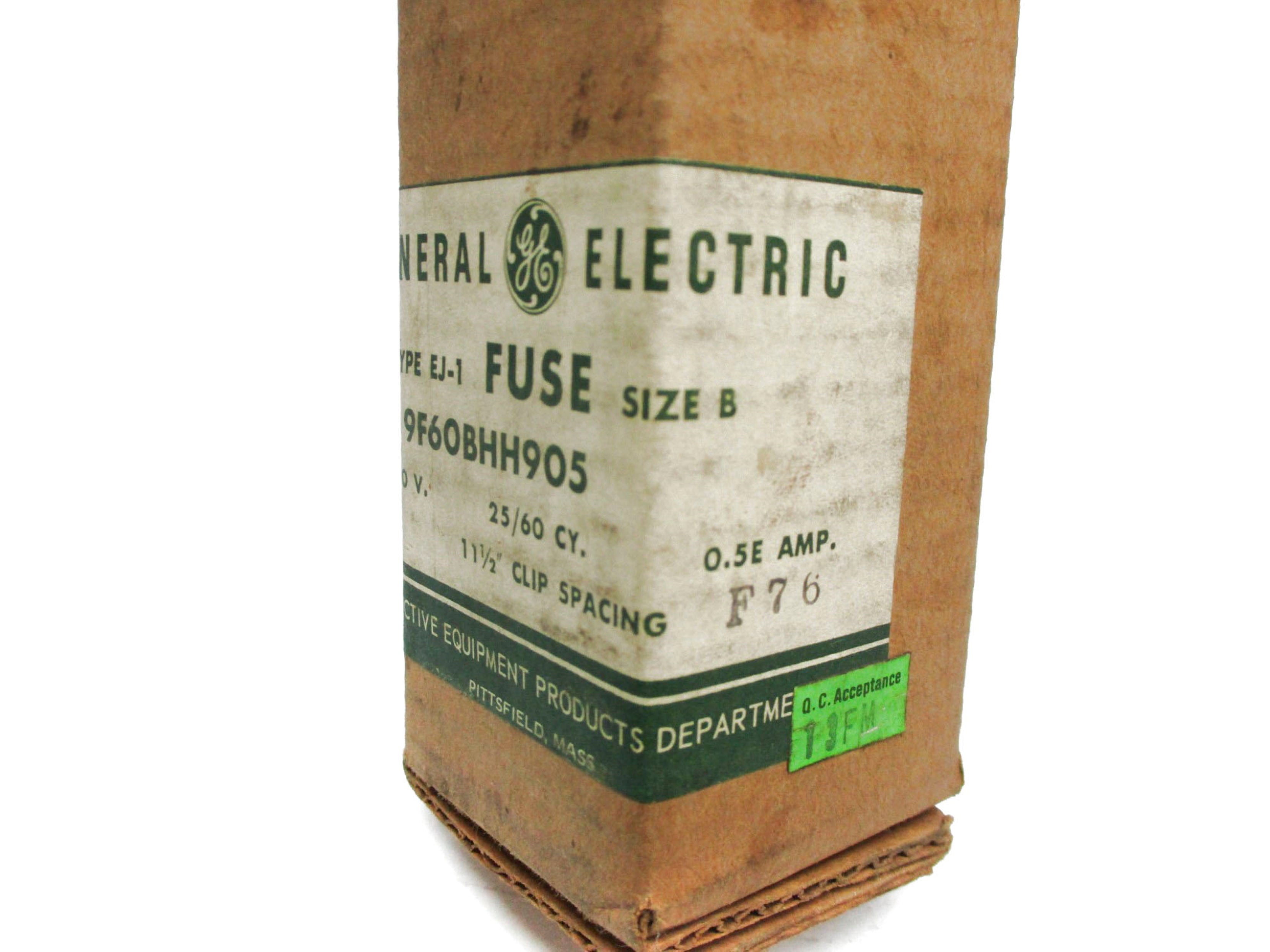 GENERAL ELECTRIC 9F60BHH905 NSFS