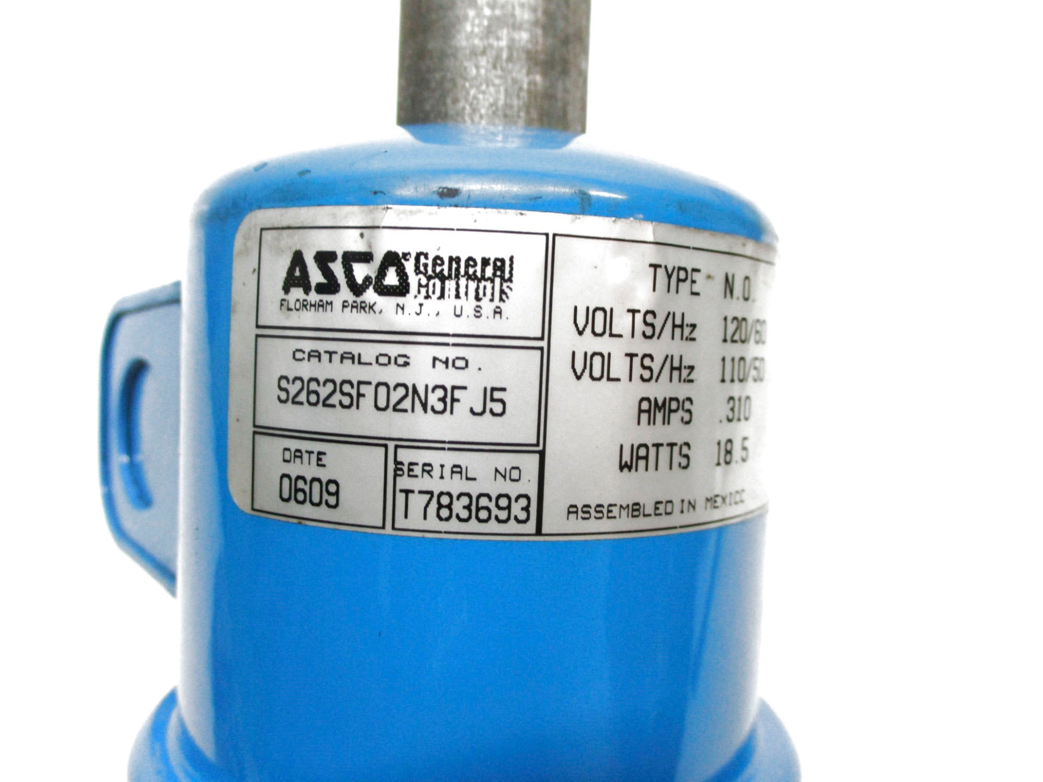ASCO S262SF02N3FJ5 110/120V NSNP