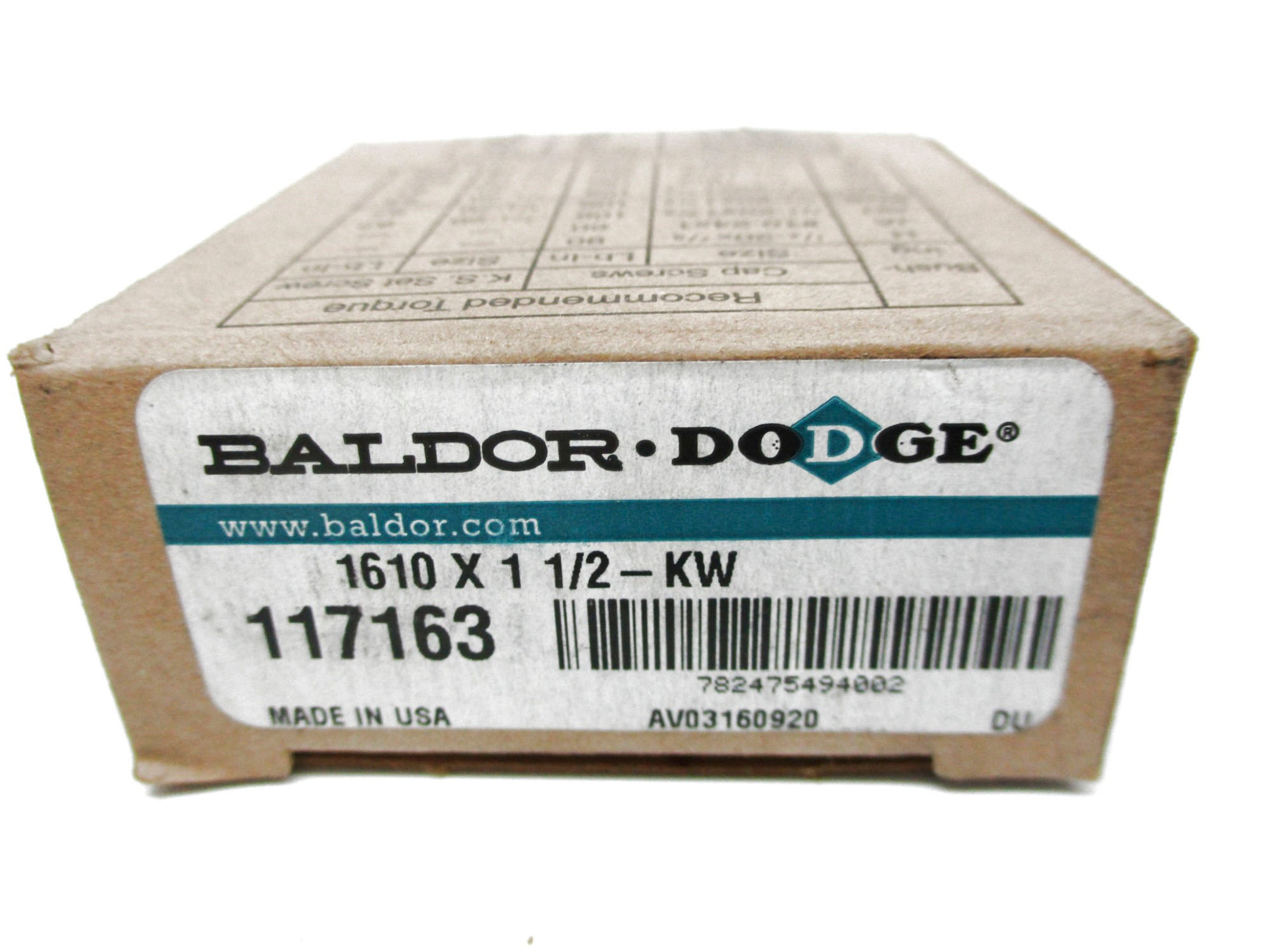 DODGE 1610X1-1/2KW 117163 NSMP