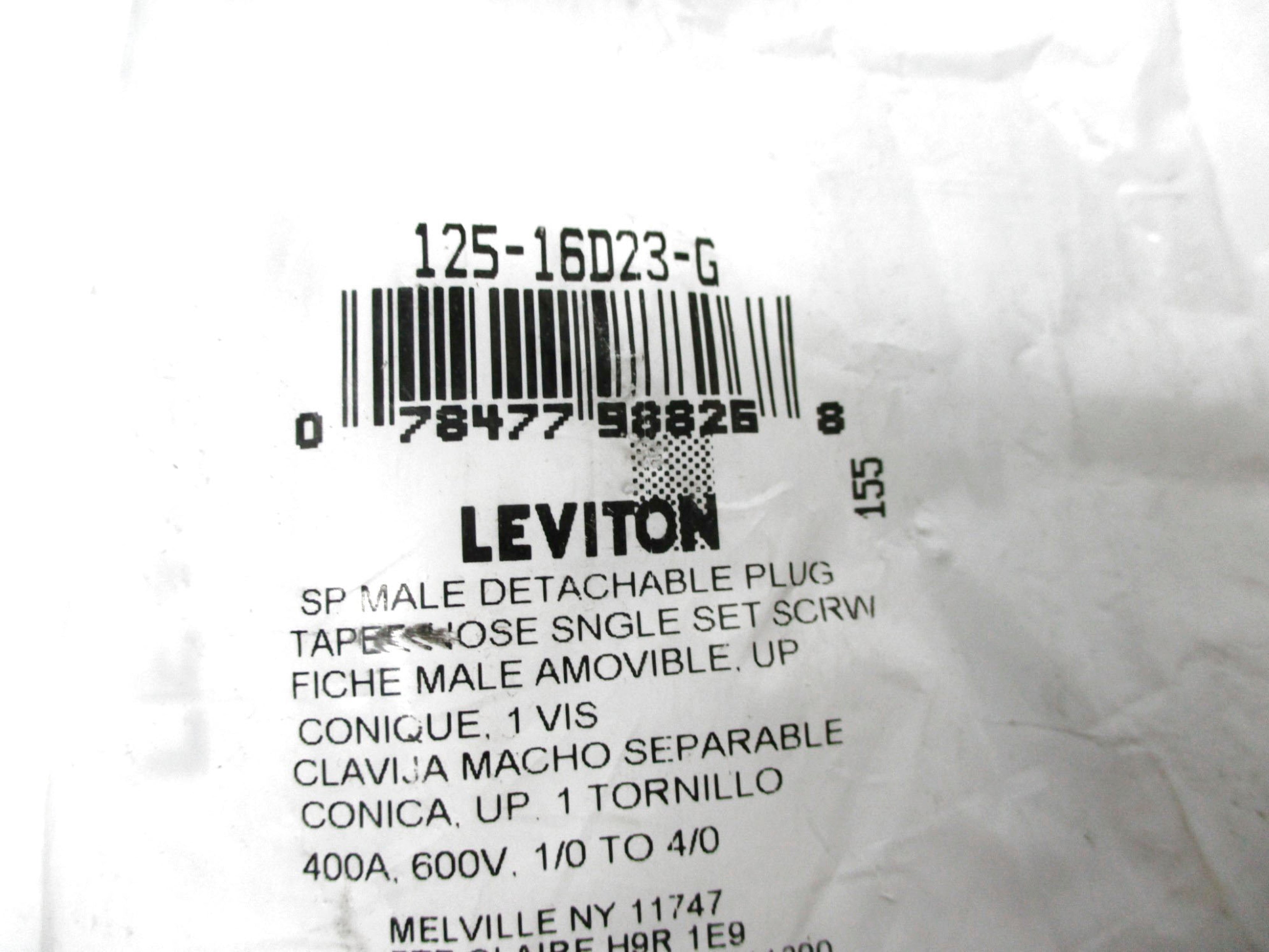 LEVITON 125-16D23-G NSMP