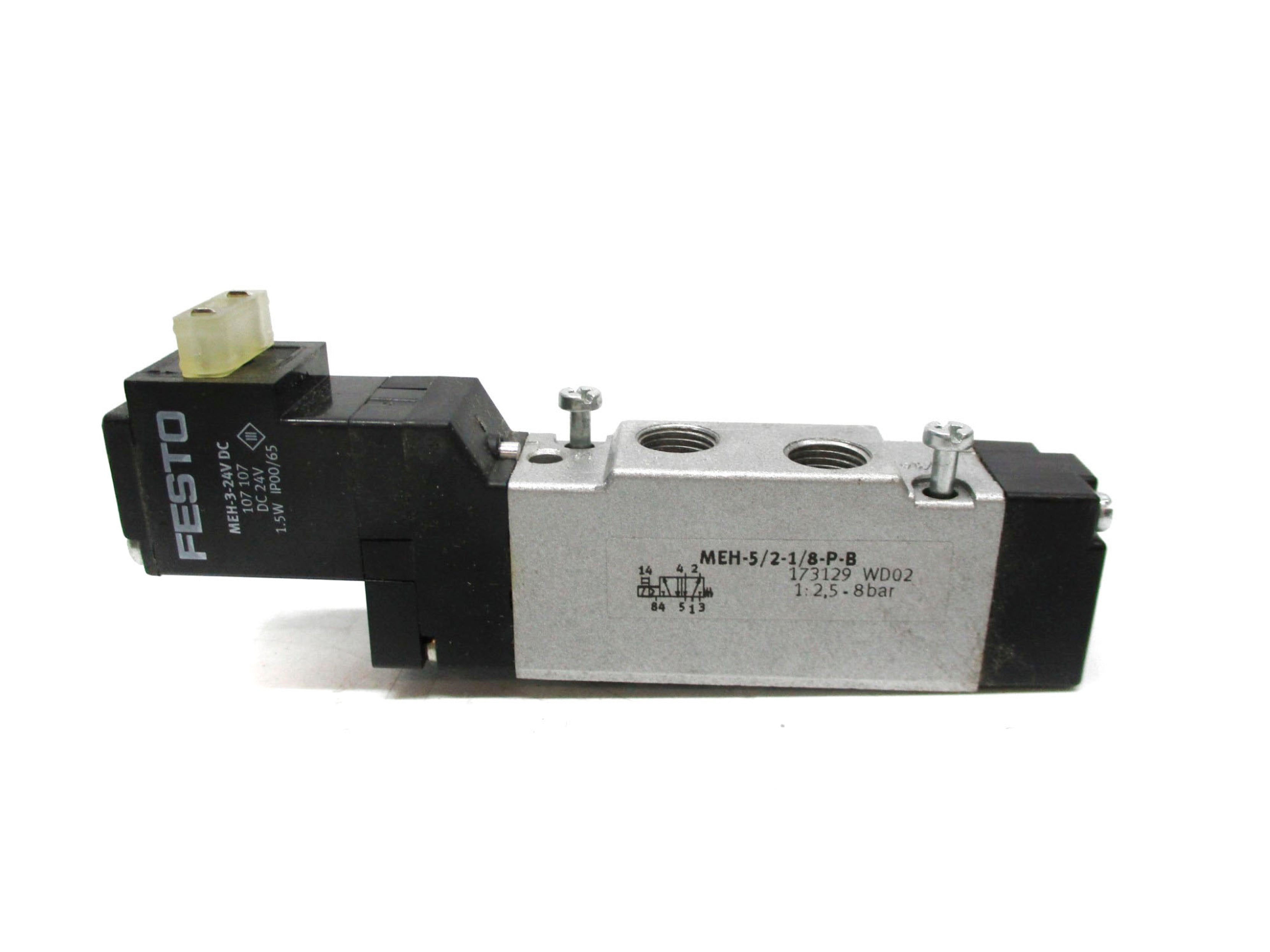 FESTO MEH-5/2-1/8-P-B 24VDC UNMP