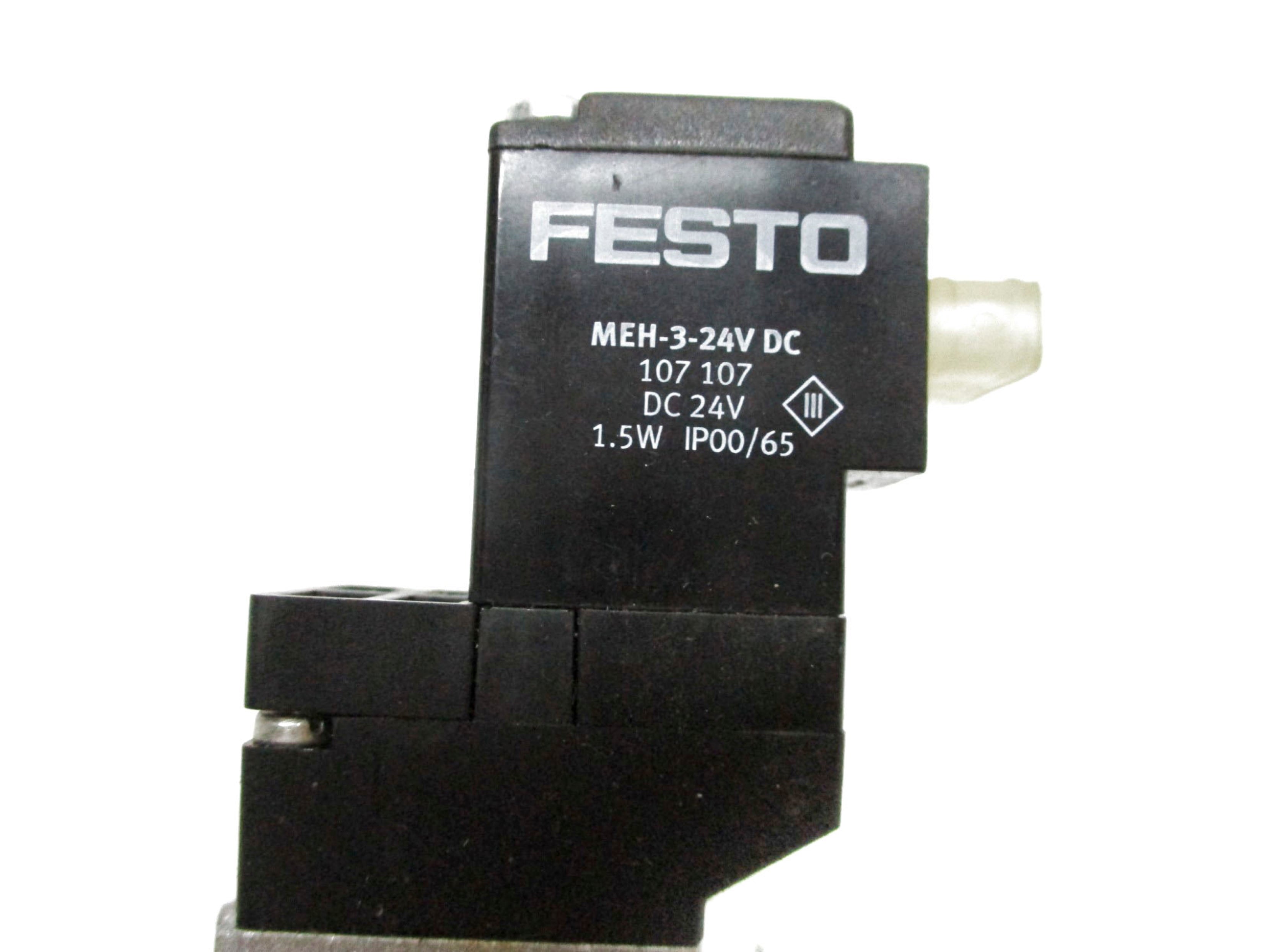 FESTO MEH-5/2-1/8-P-B 24VDC UNMP