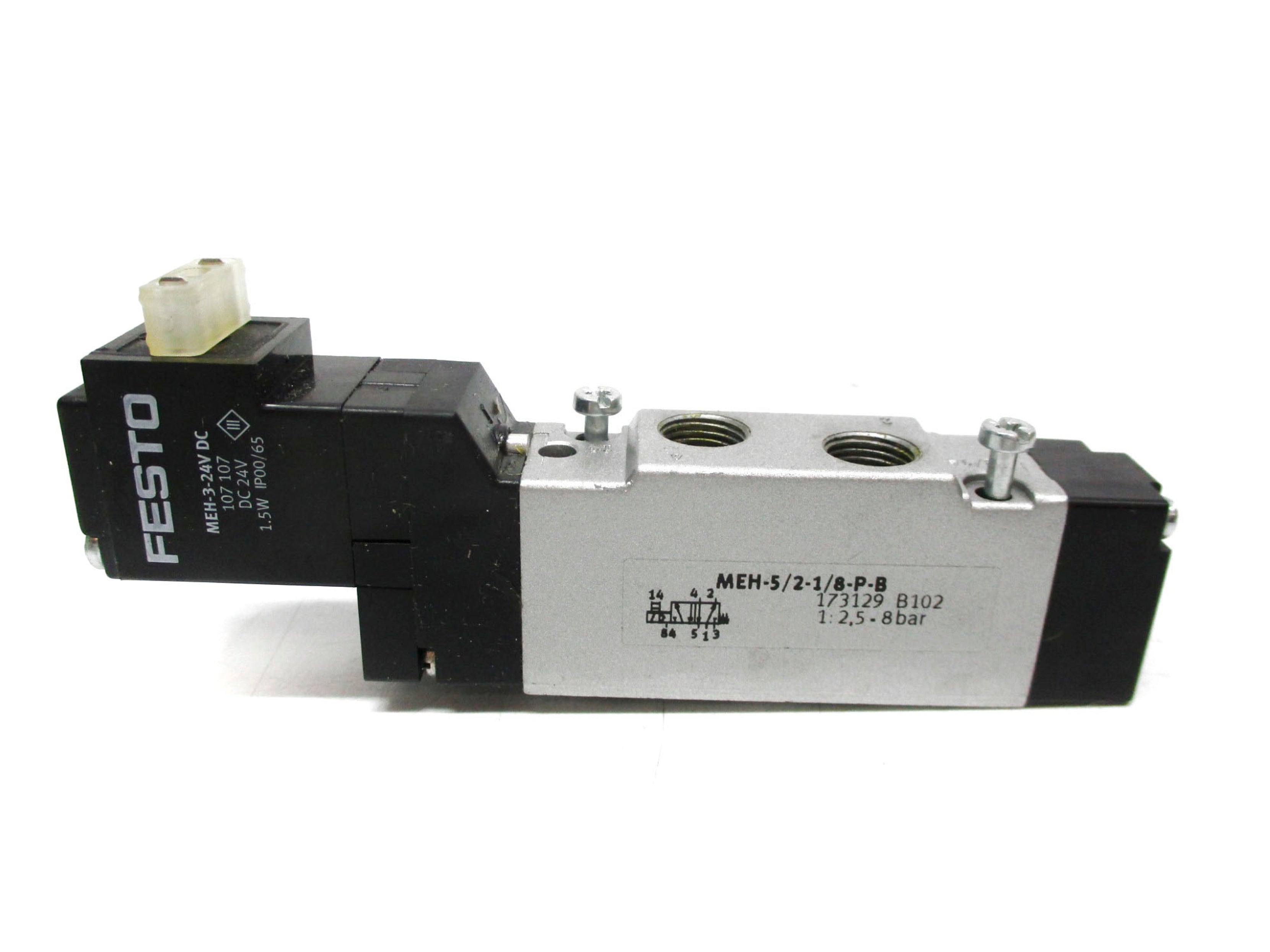 FESTO MEH-5/2-1/8-P-B 24VDC NSMP