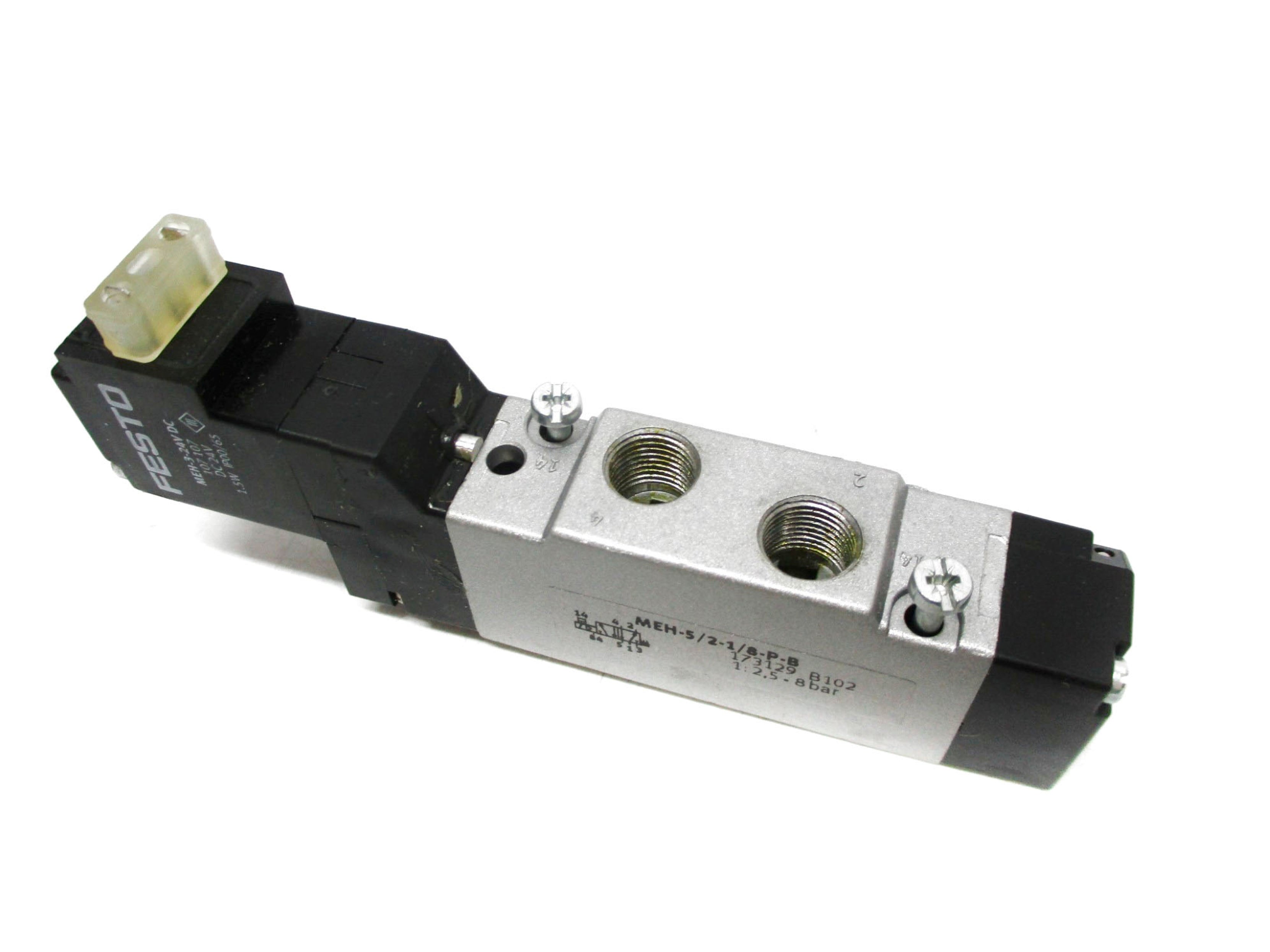 FESTO MEH-5/2-1/8-P-B 24VDC NSMP