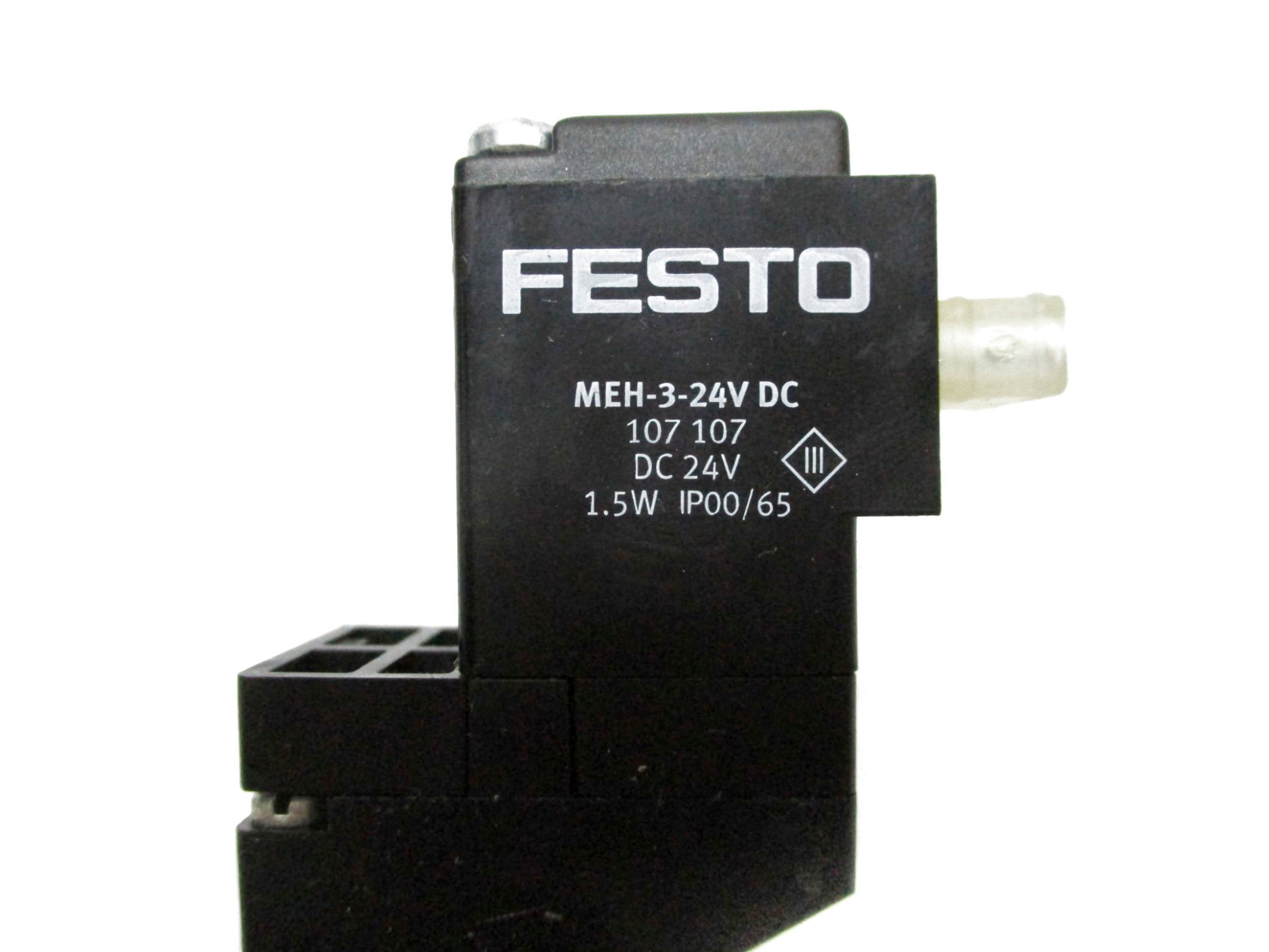 FESTO MEH-5/2-1/8-P-B 24VDC NSMP