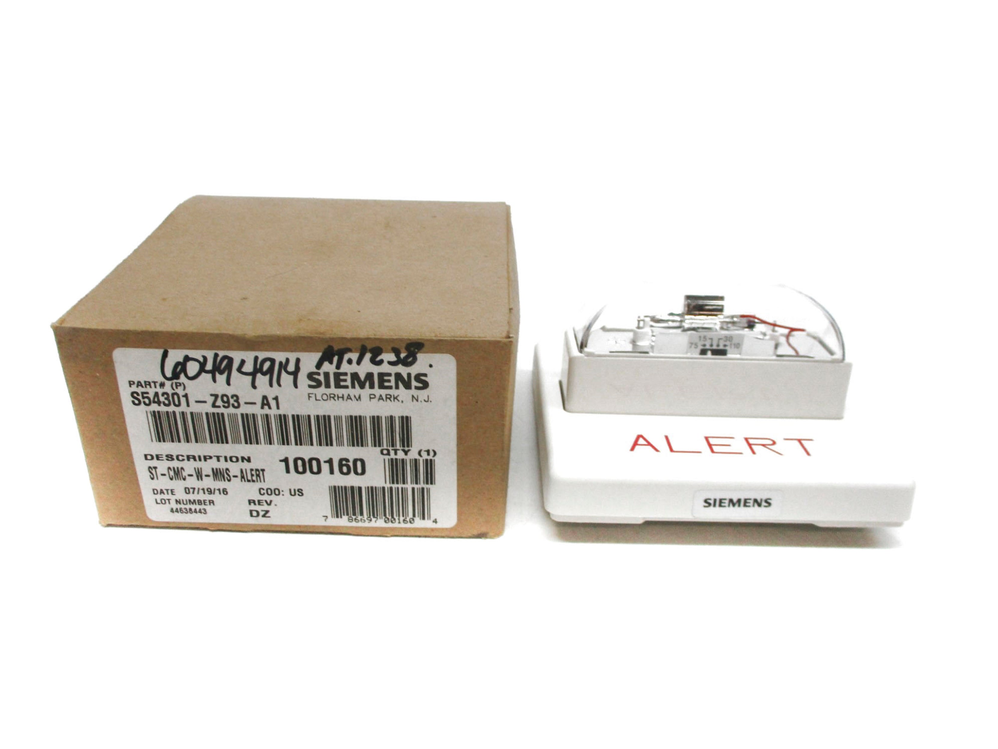 SIEMENS ST-CMC-W-MNS-ALERT NSMP