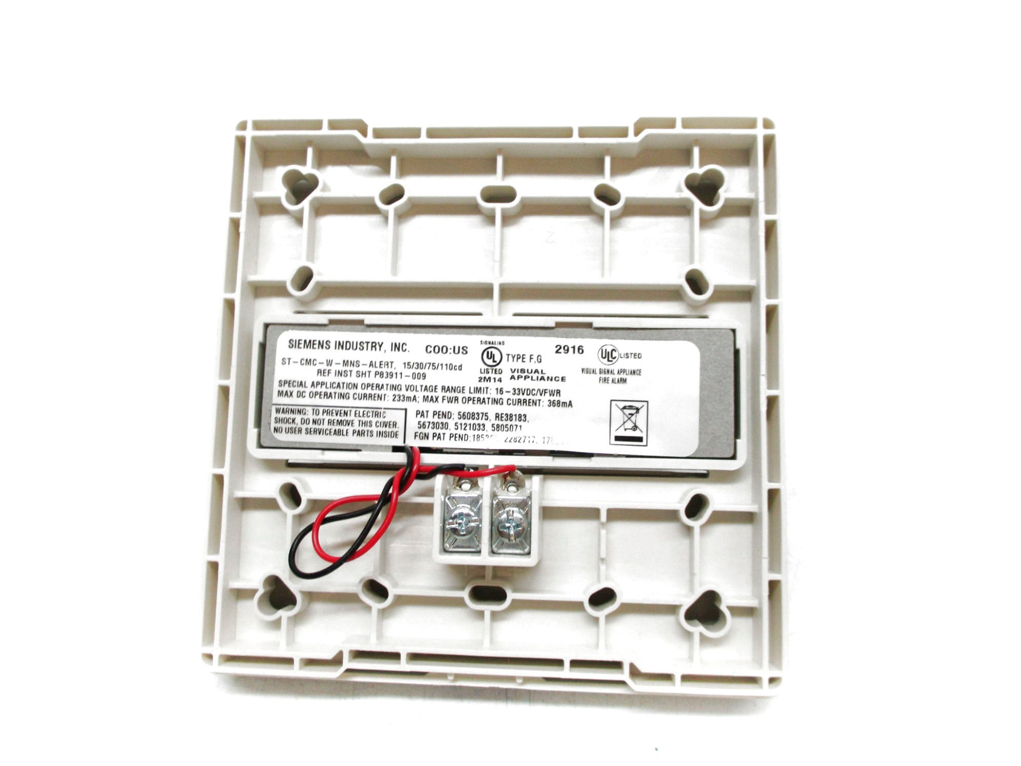SIEMENS ST-CMC-W-MNS-ALERT NSMP