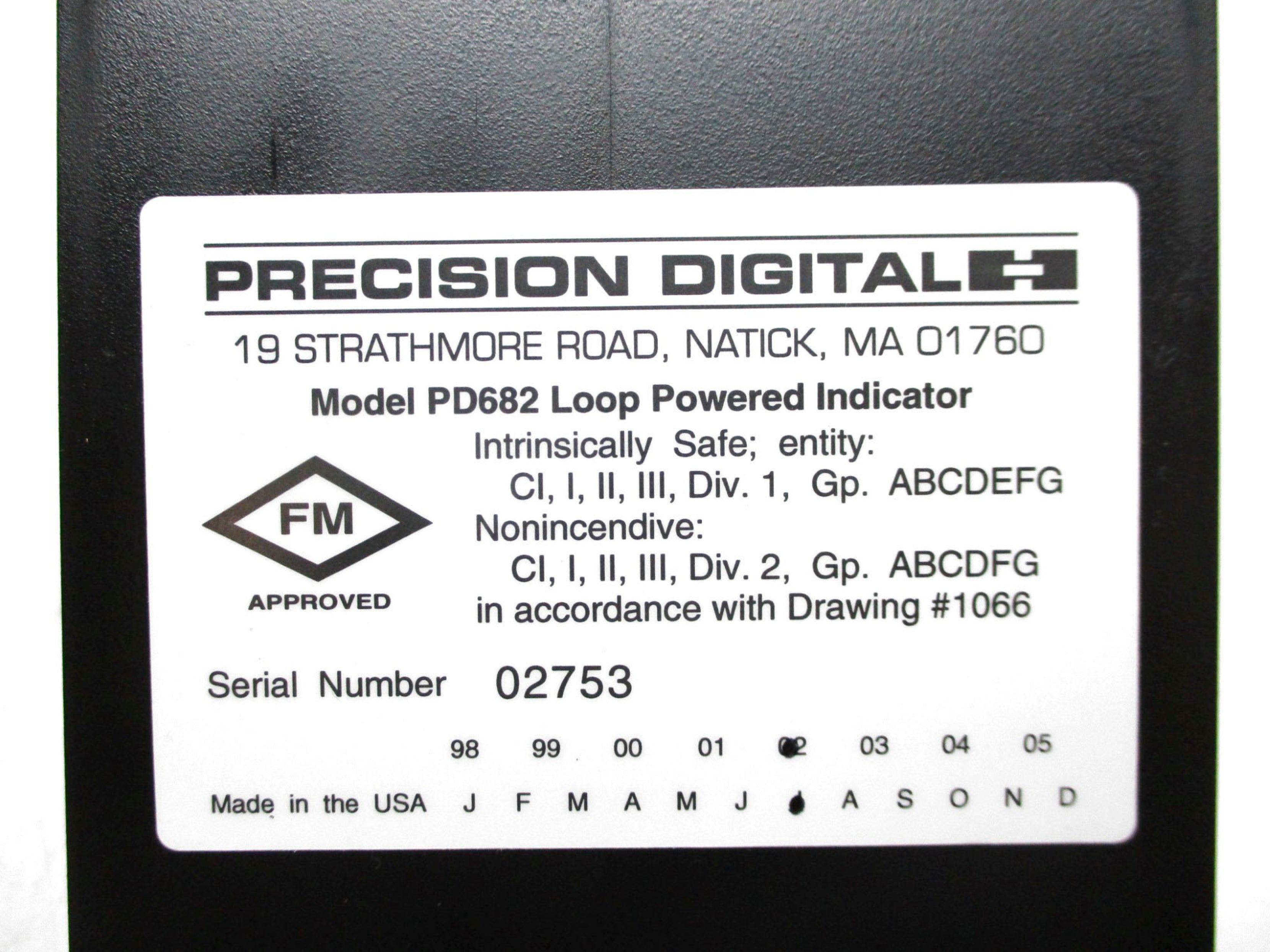 PRECISION DIGITAL PD682 NSMP