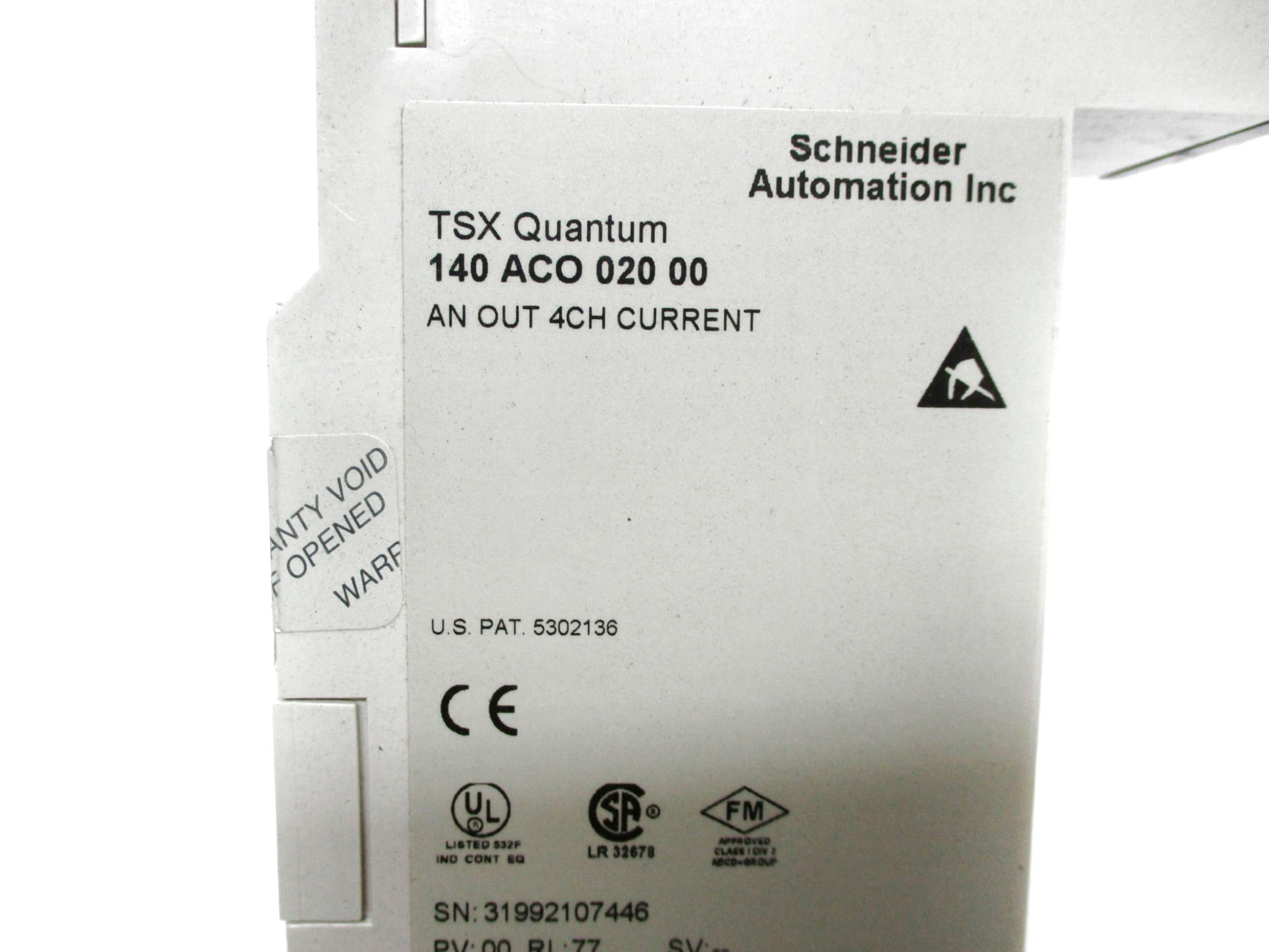 SCHNEIDER AUTOMATION 140ACO02000 NSMP