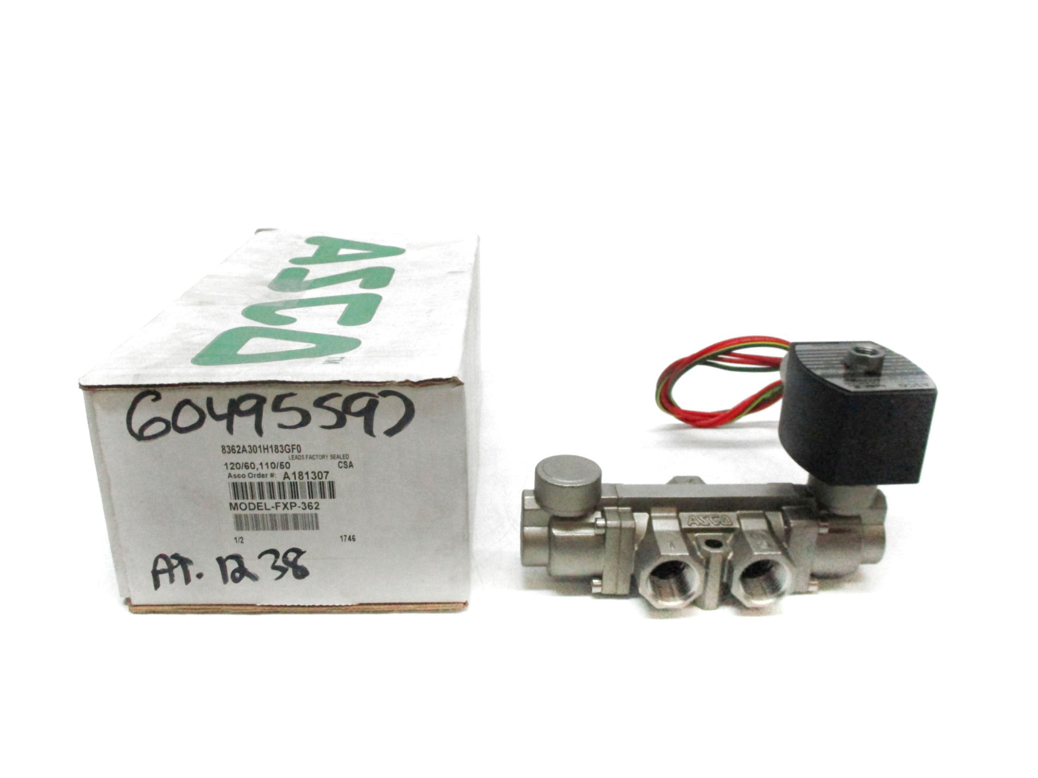 ASCO 8362A301H183GF0 120/60 110/50 NSMP