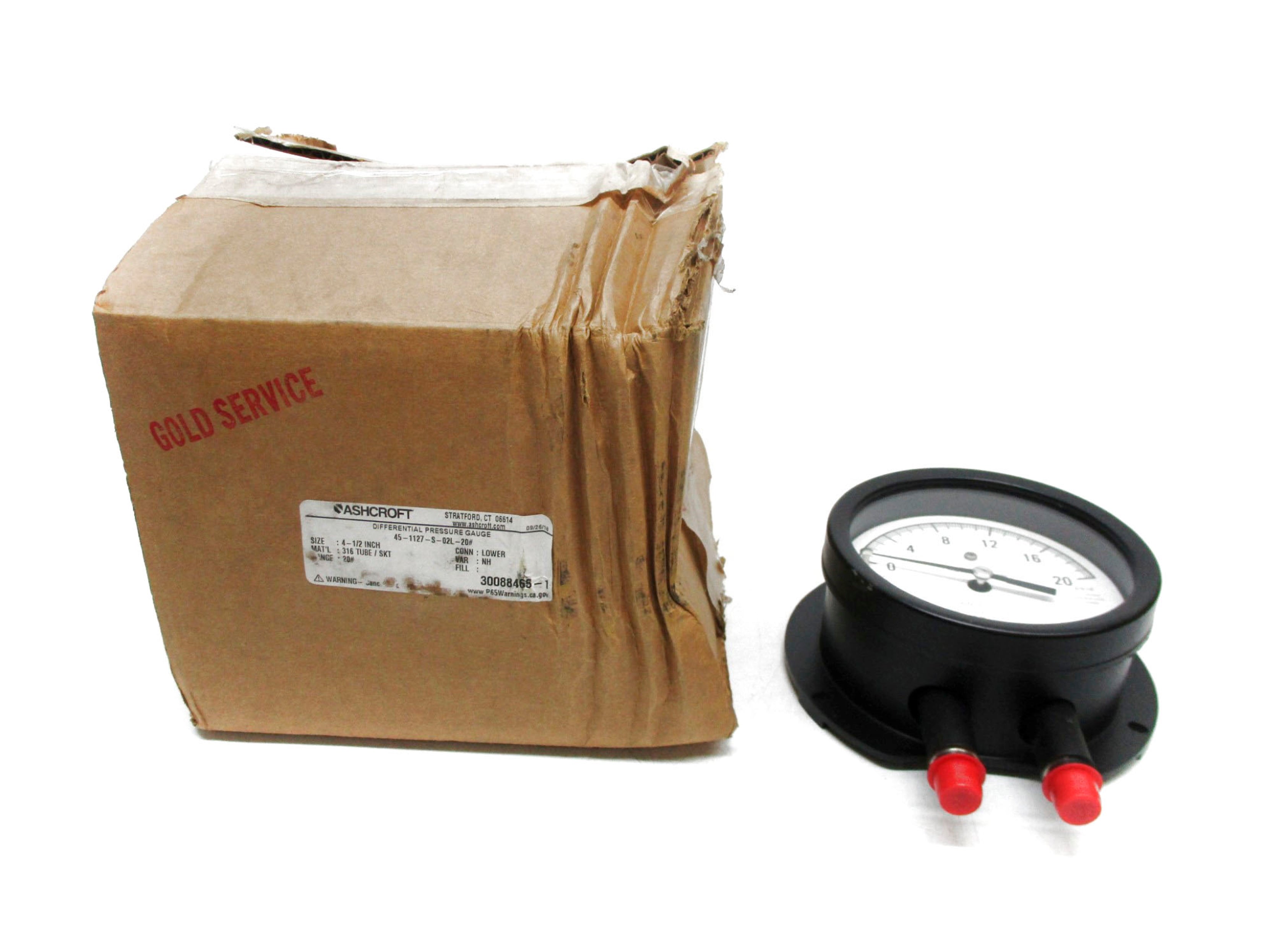 ASHCROFT 45-1127-S-02L-20# NSMP