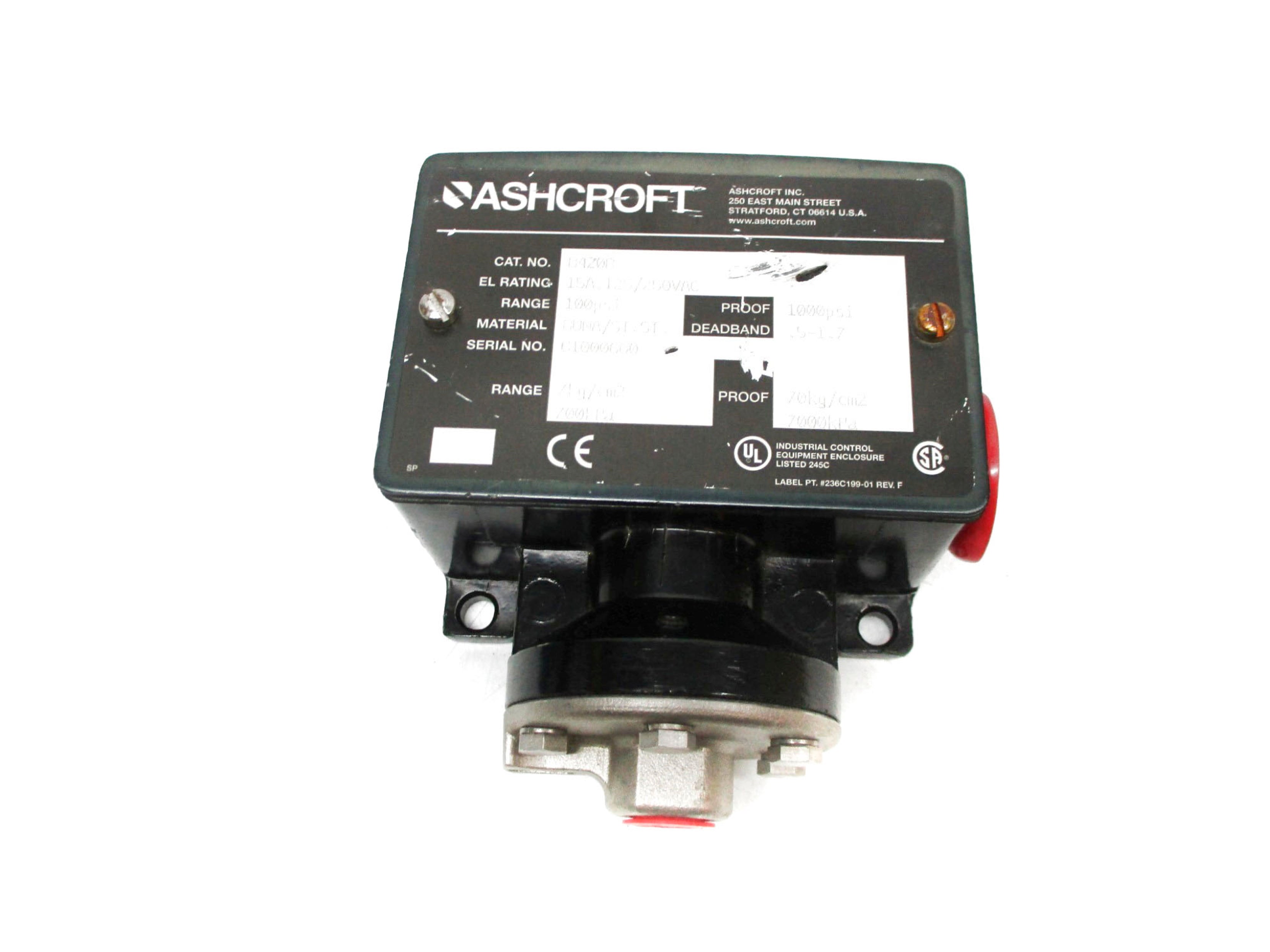 ASHCROFT B420B NSNP