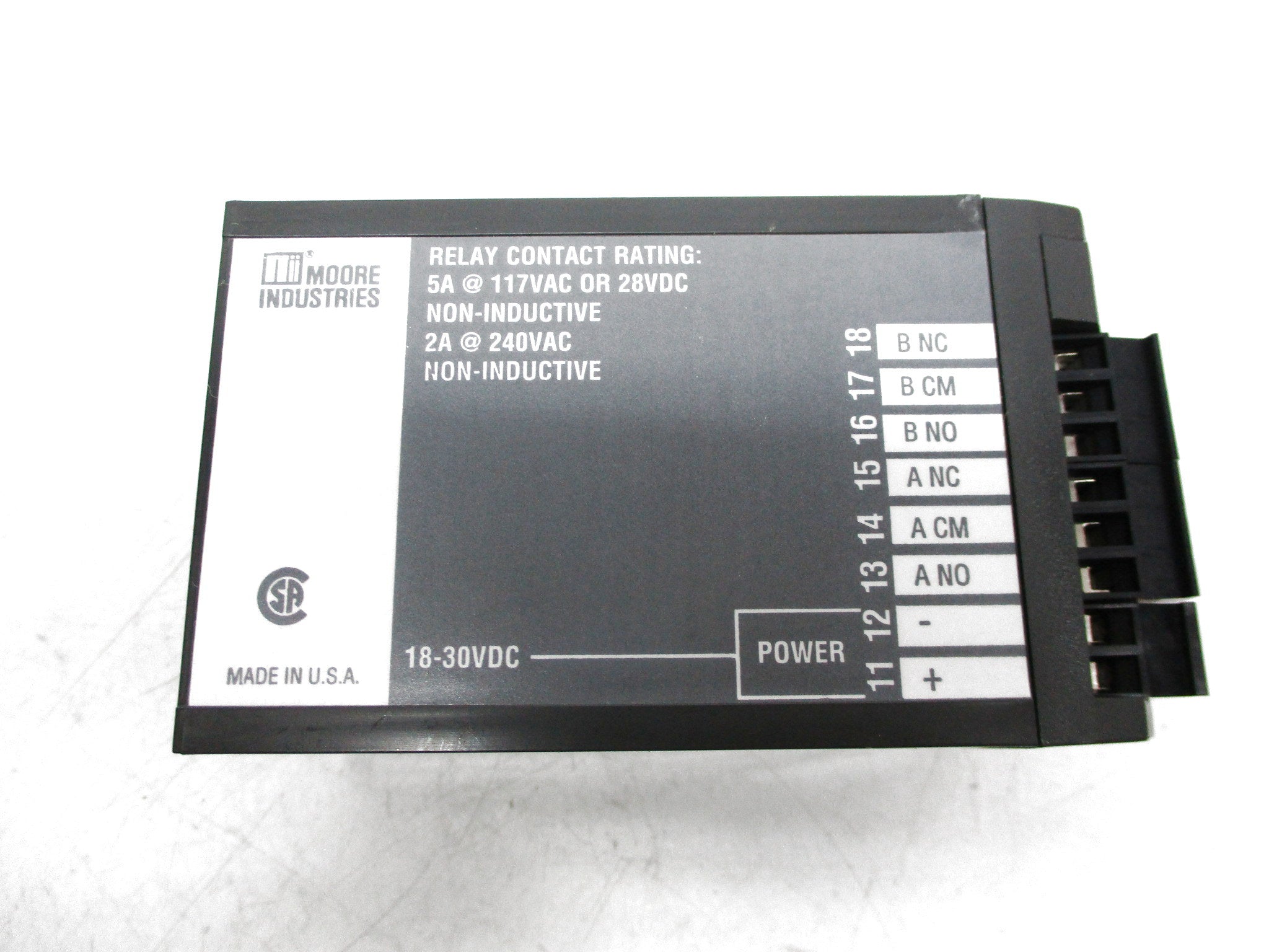 MOORE INDUSTRIES TDA/J-50MV/DH1H1/24DC[DIN] NSNP