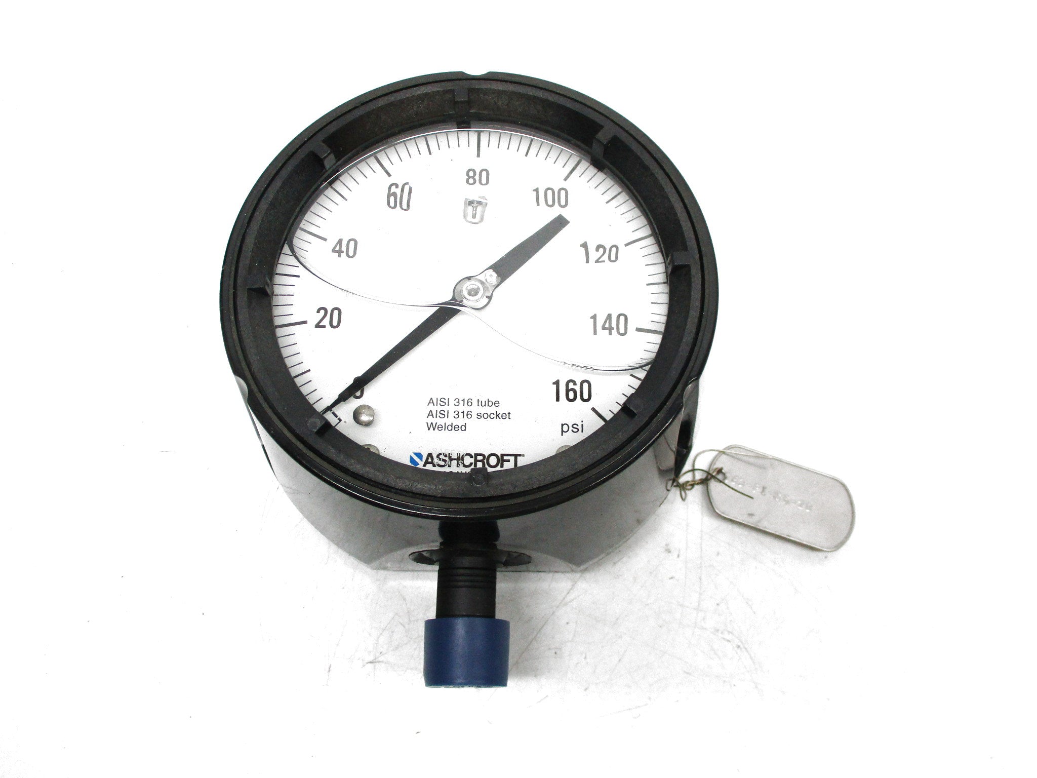 ASHCROFT 263-PI-CS-20 0-160PSI UNMP
