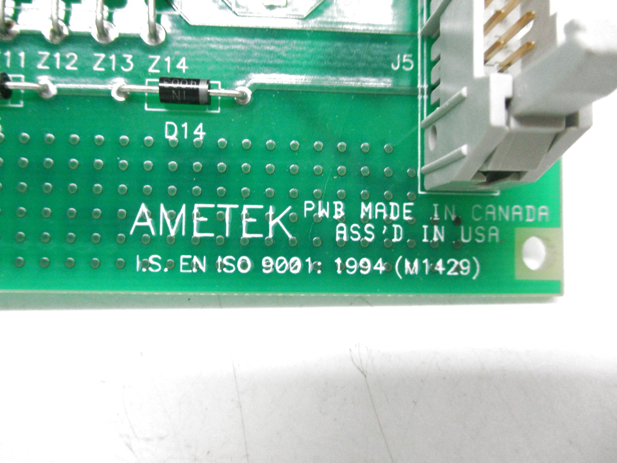 AMETEK A.880024901 REV. E UNMP