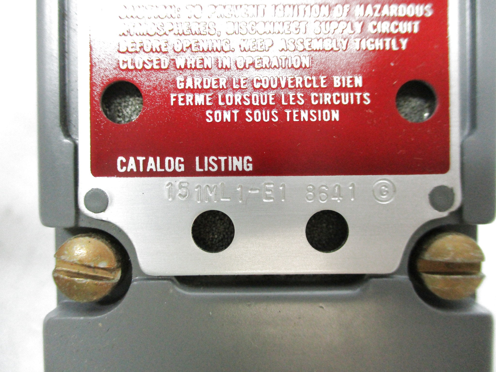 MICRO SWITCH 151ML1-E1 (GREY) NSMP