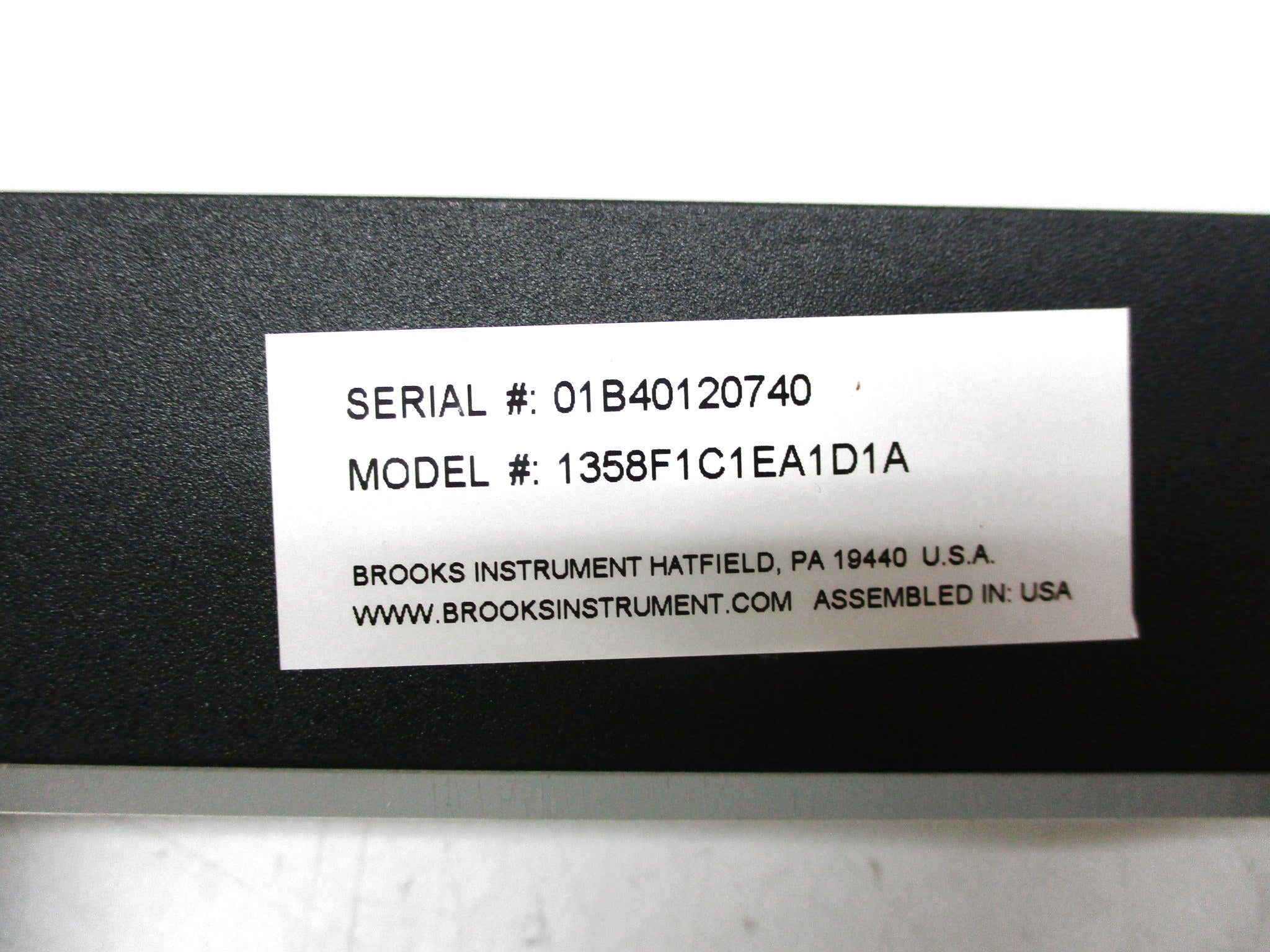 BROOKS INSTRUMENT 1358F1C1EA1D1A 0.2-2.0GPM NSMP