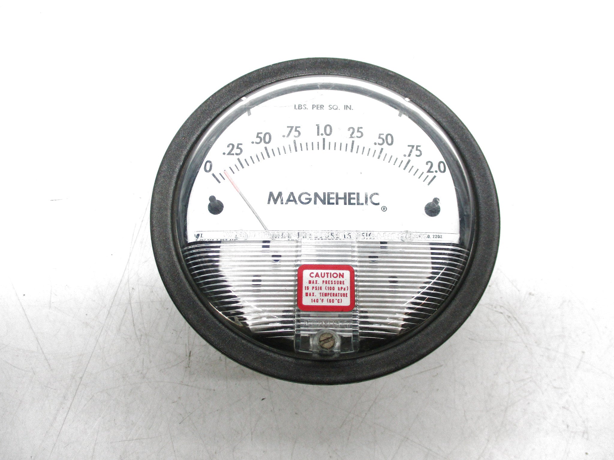 DWYER 2202 0-2.0LBS PER SQ. " UNMP