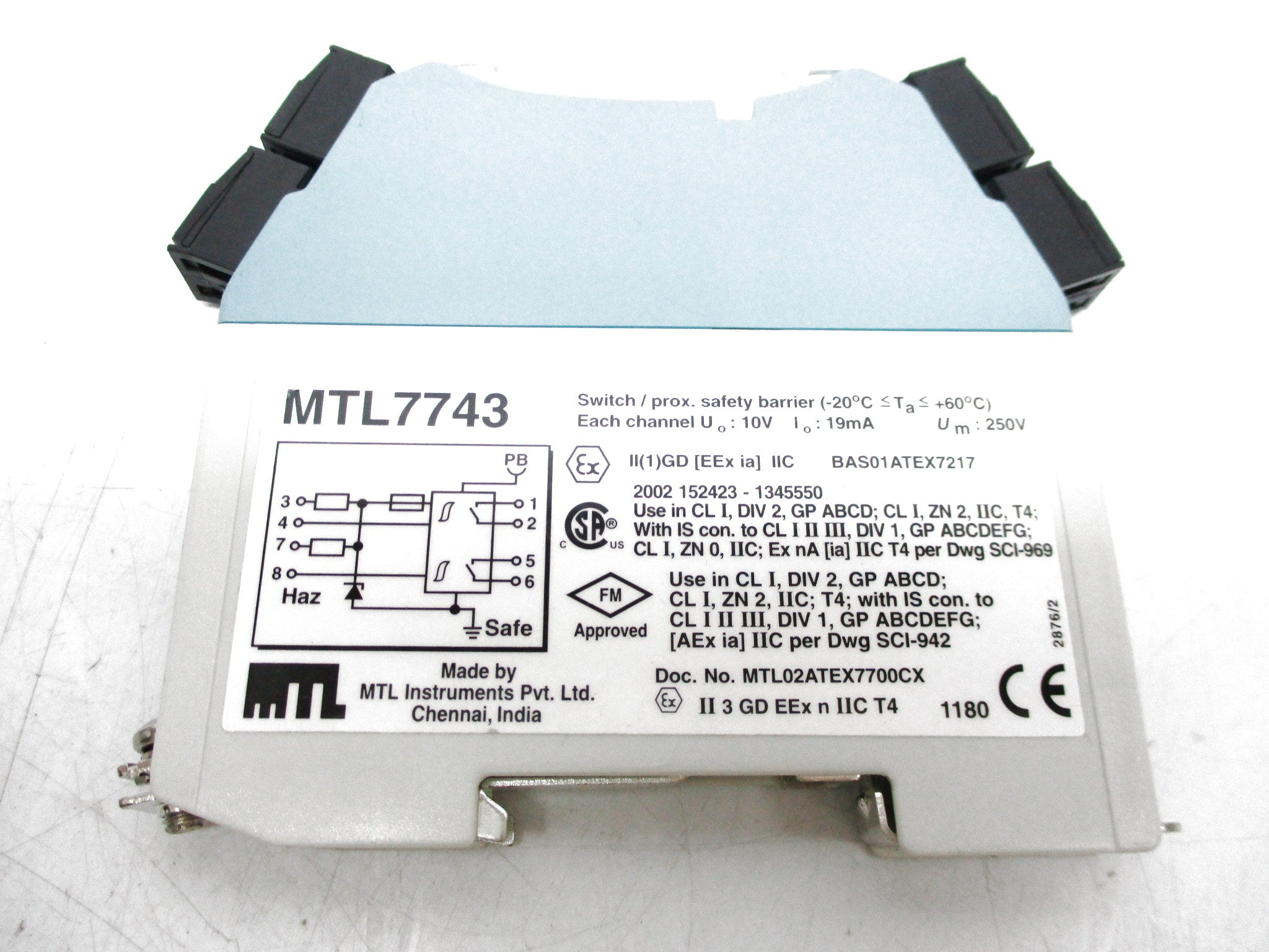 MTL INSTRUMENTS MTL7743 NSNP
