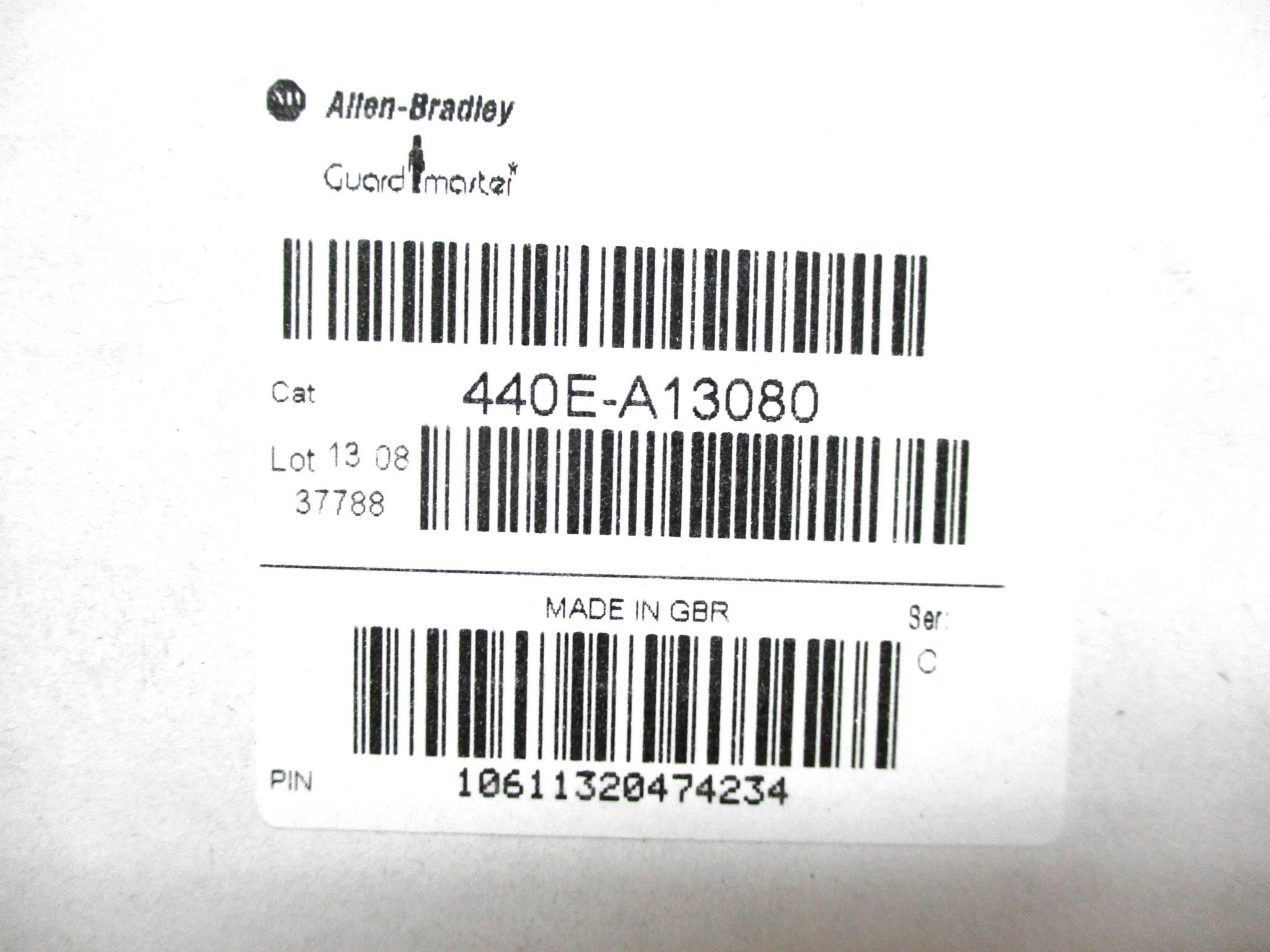ALLEN BRADLEY 440E-A13080 SER. C (AS PICTURED) (WH) NSMP