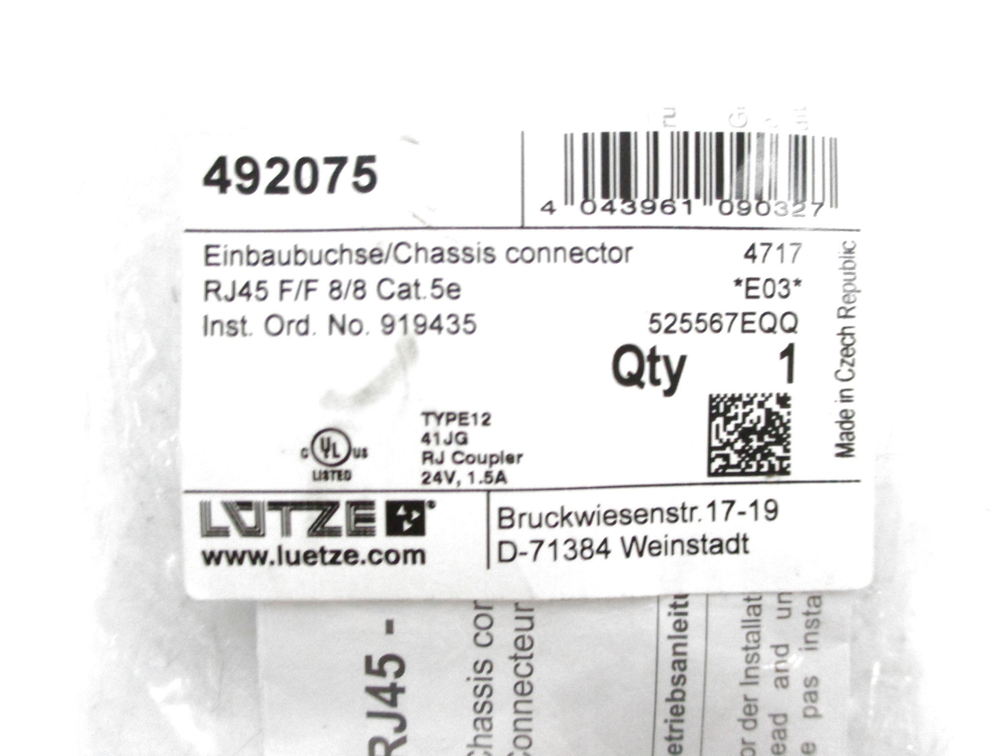 LUETZE 492075 NSMP