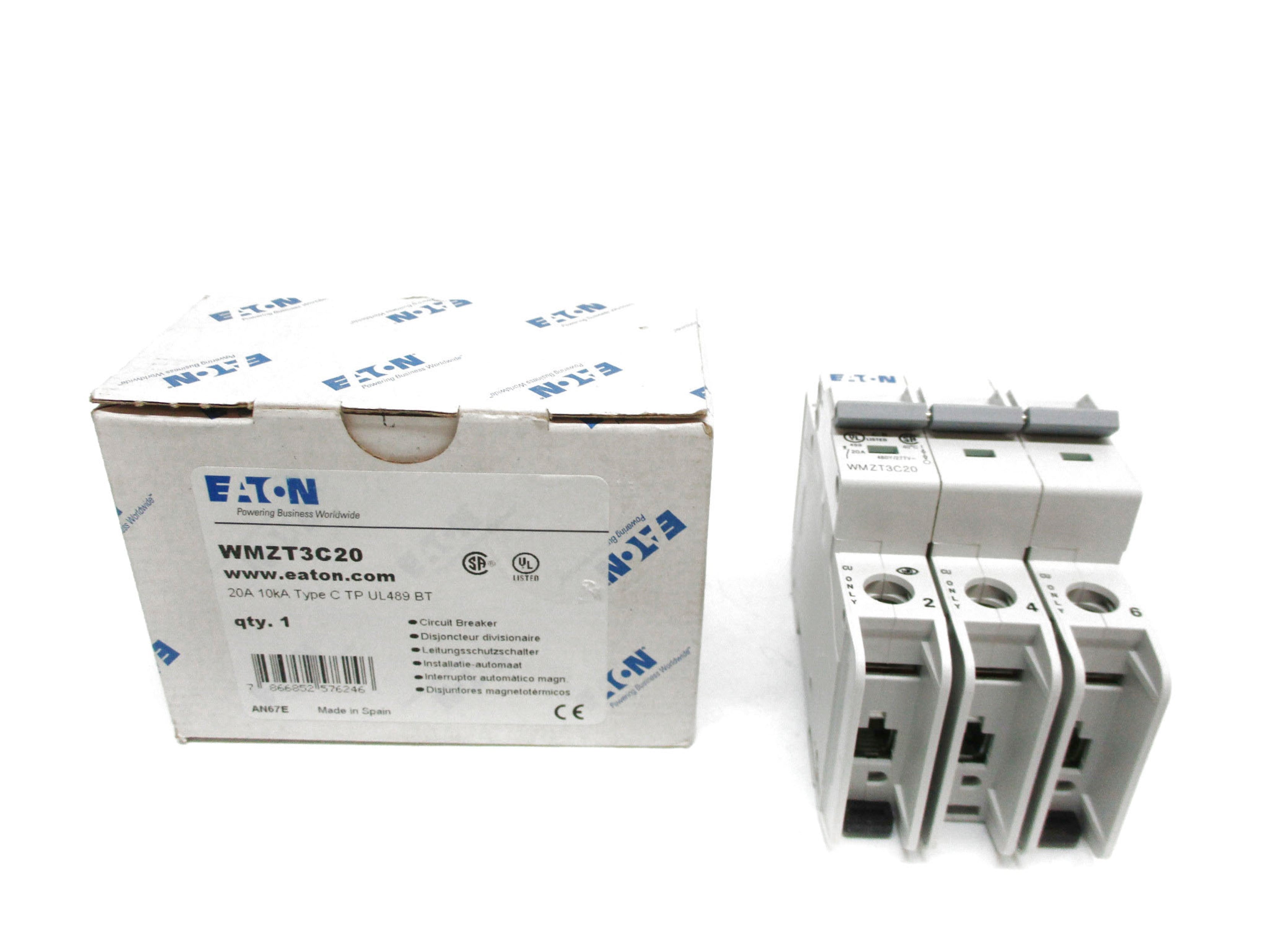 EATON WMZT3C20 20A 277V NSMP