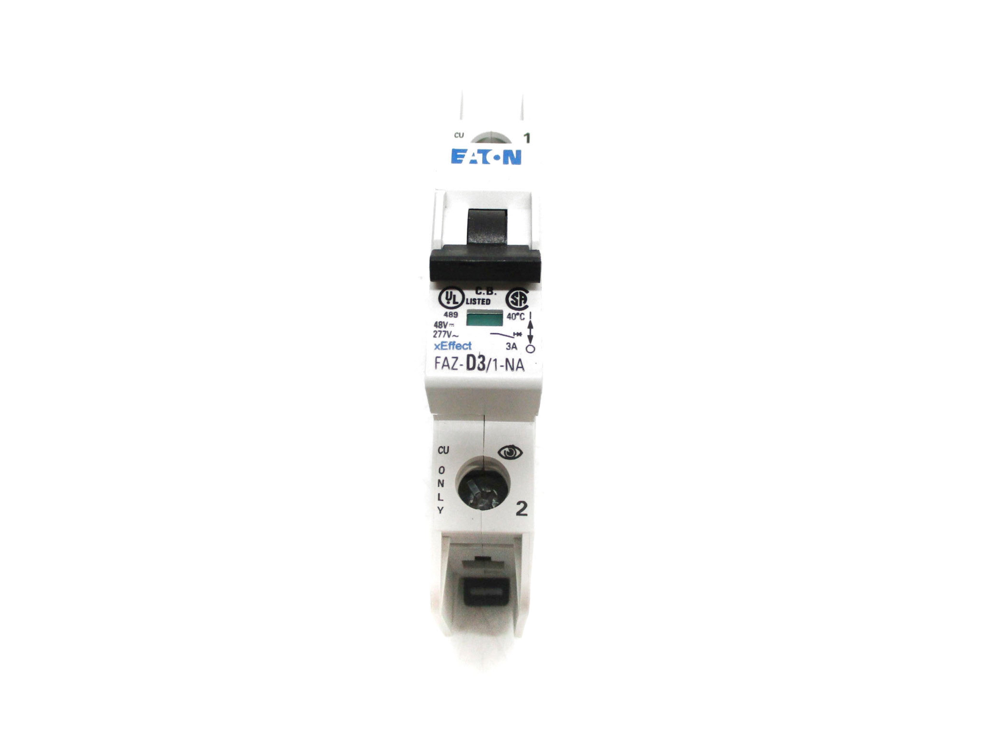 EATON FAZ-D3/1-NA-SP 3A 277VAC NSMP