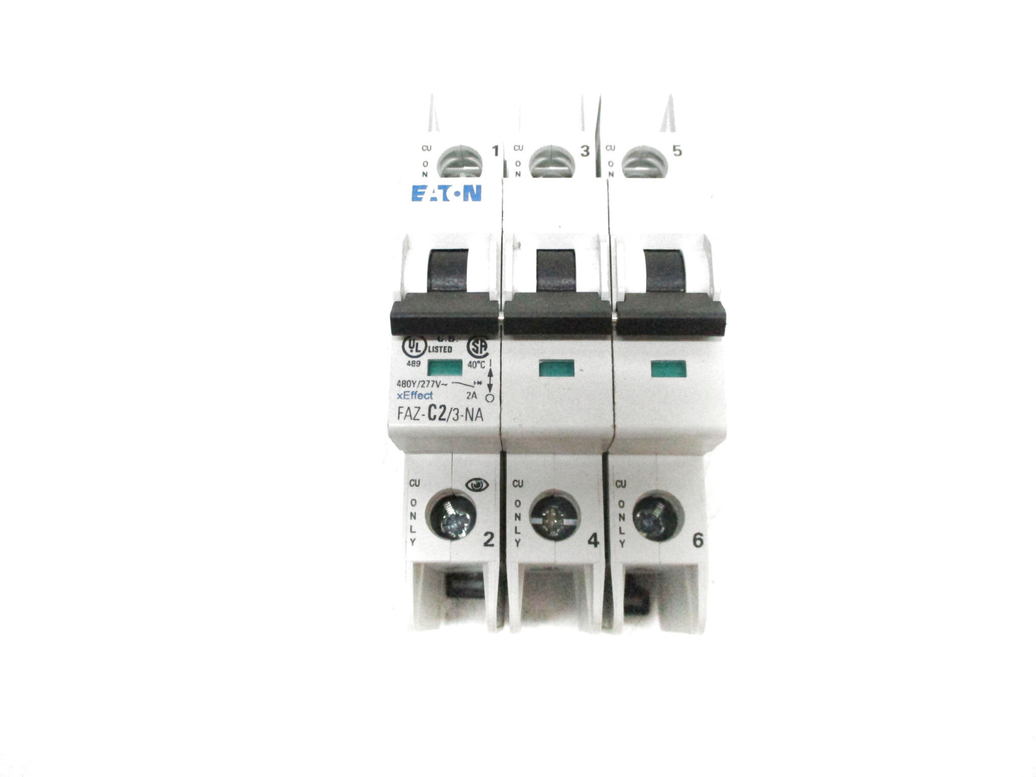 EATON FAZ-C2/3-NA 2A 277V NSNP