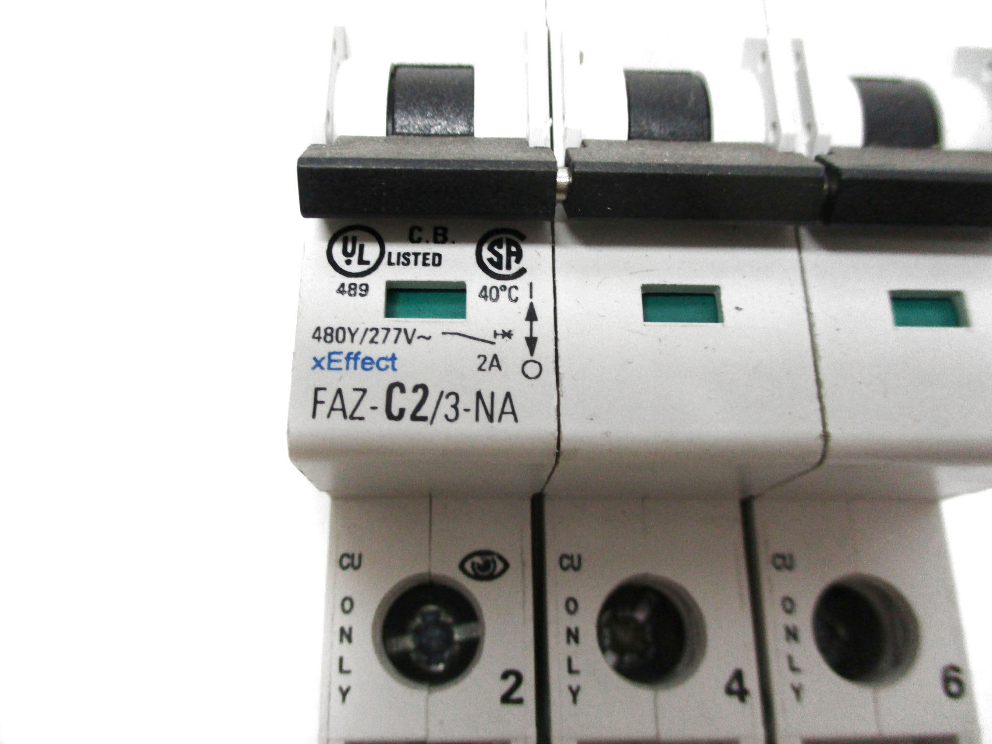 EATON FAZ-C2/3-NA 2A 277V NSNP