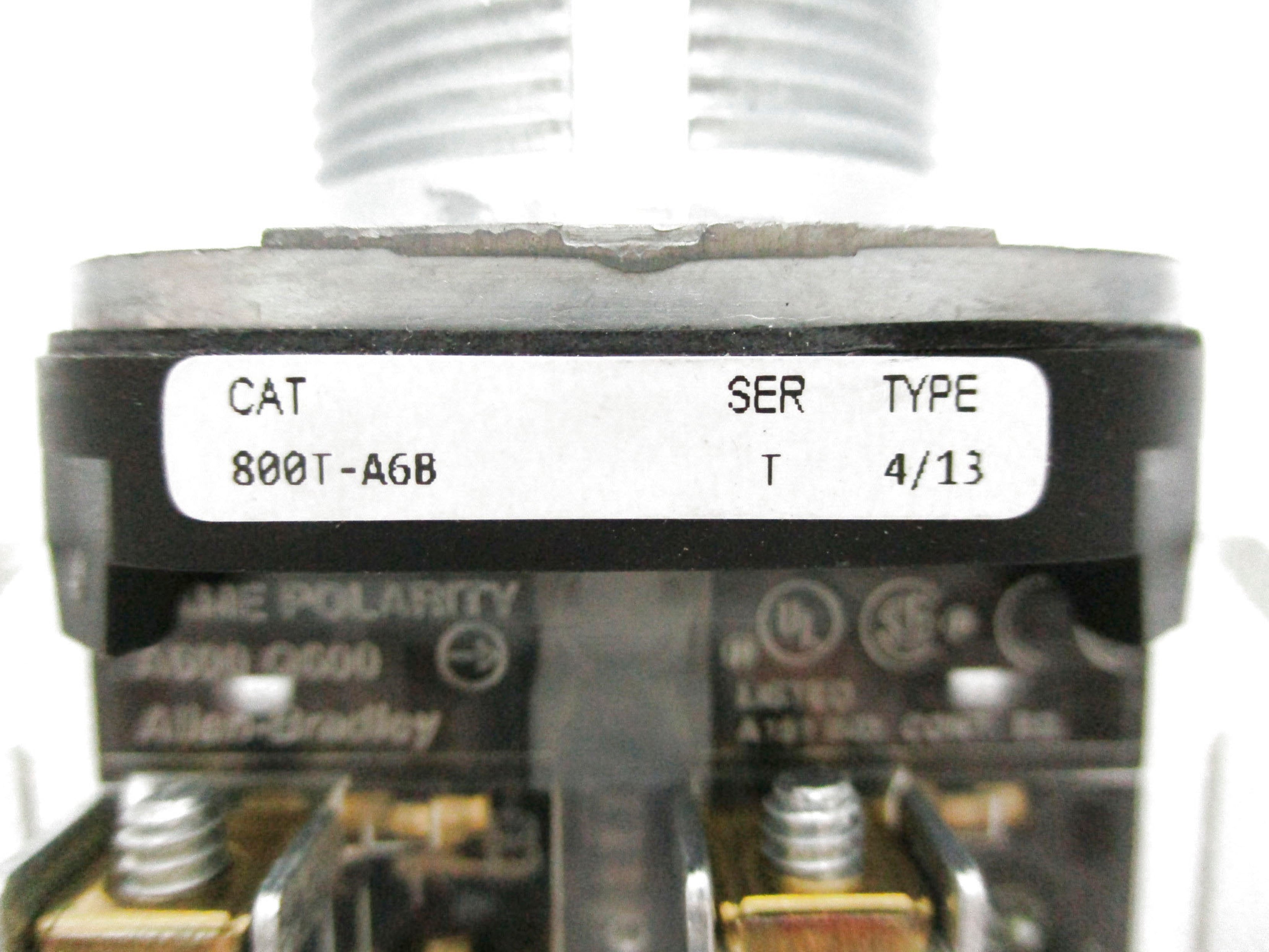 ALLEN RBADLEY 800T-A6B SER. T (AS PICTURED) NSNP