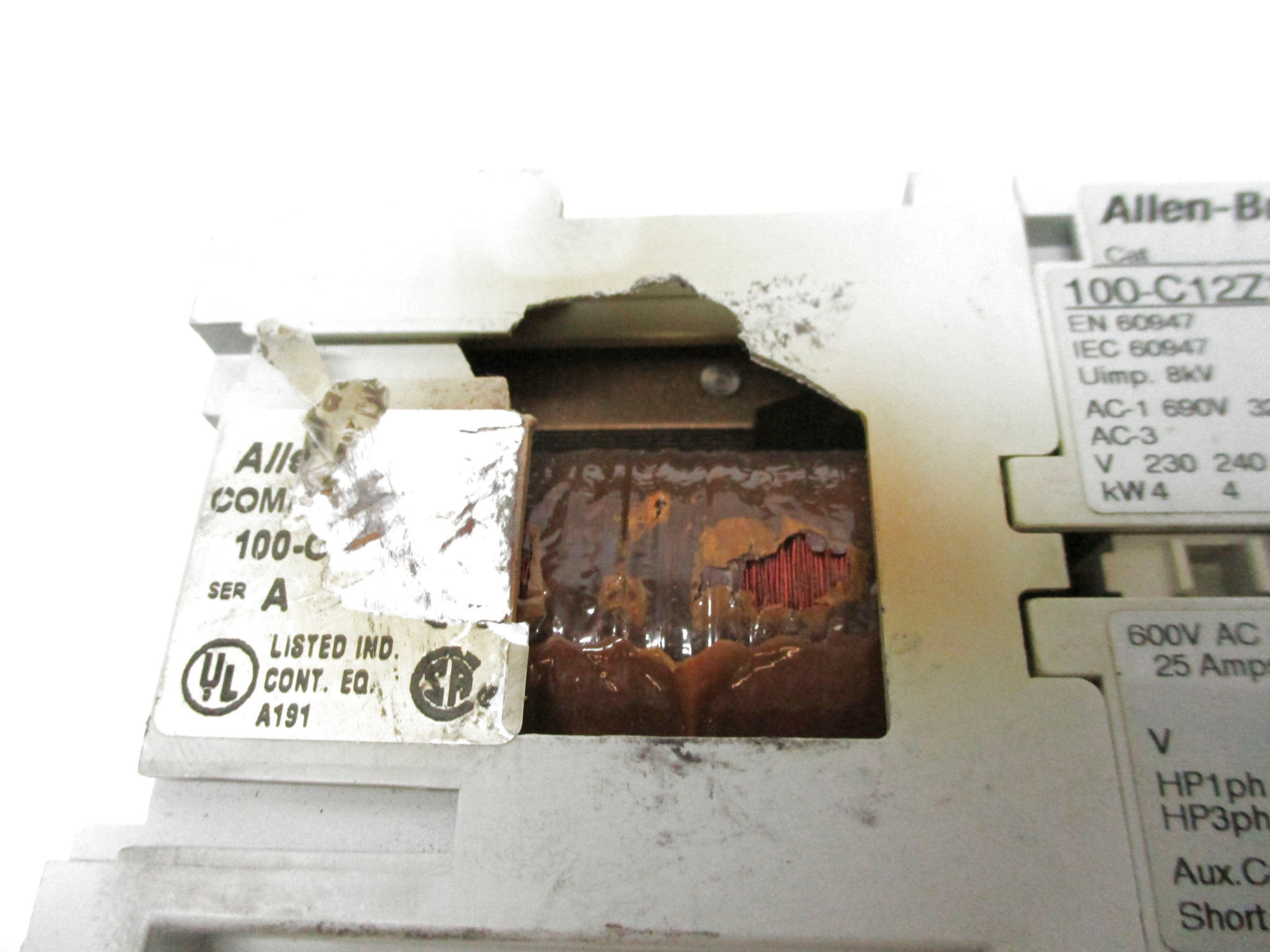 ALLEN BRADLEY 100-C12ZJ01 SER. A 24VDC (AS PICTURED) UNMP