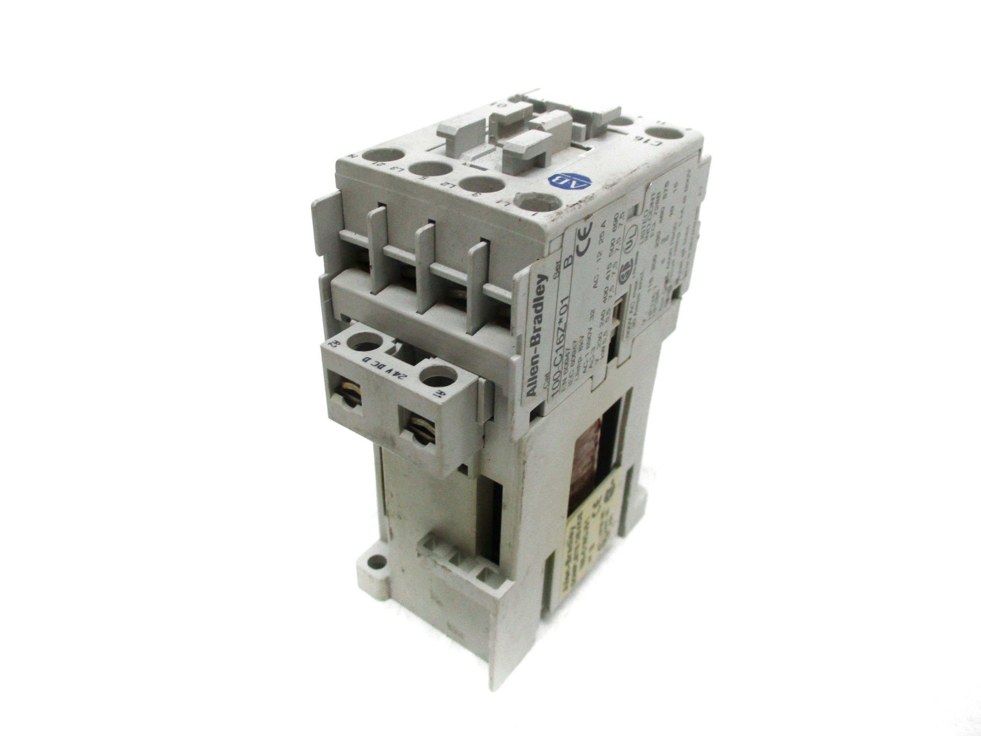 ALLEN BRADLEY 100-C12DJ01 SER. B 24VDC (AS PICTURED) UNMP