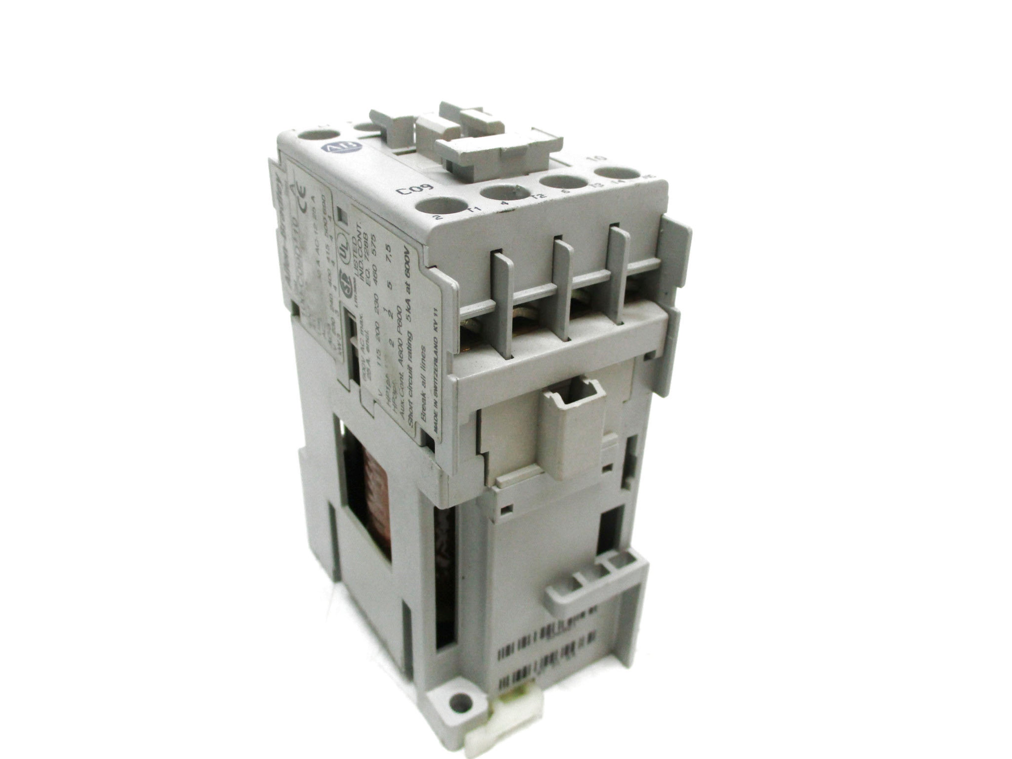 ALLEN BRADLEY 100-C09DJ10 SER. A 24VDC (AS PICTURED) UNMP