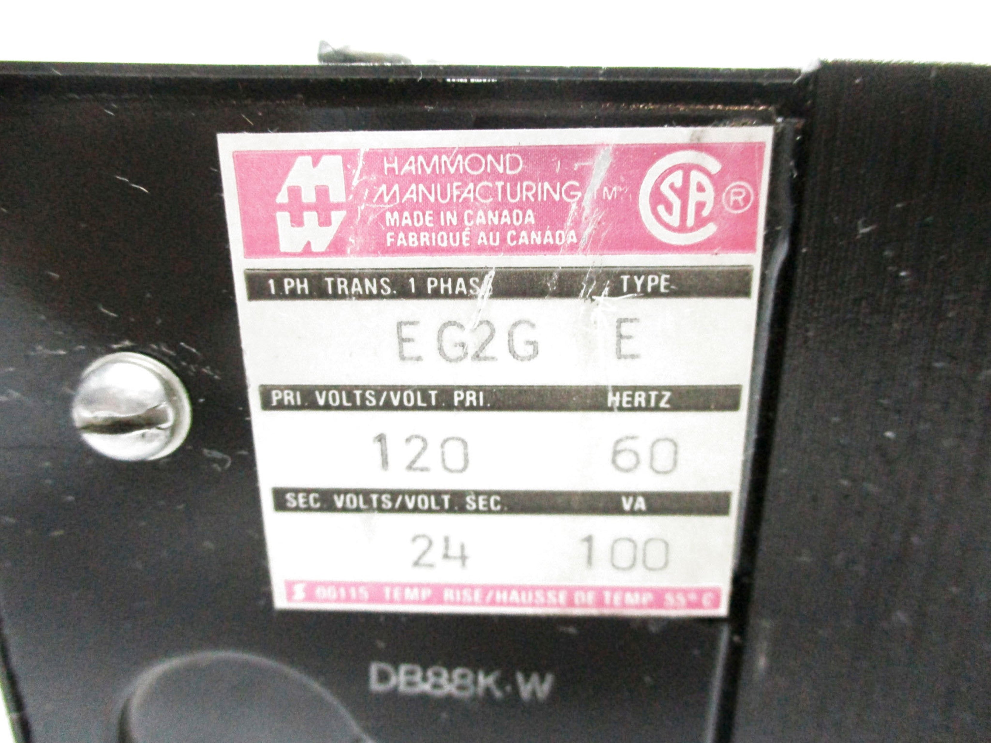 HAMMOND EG2G UNMP