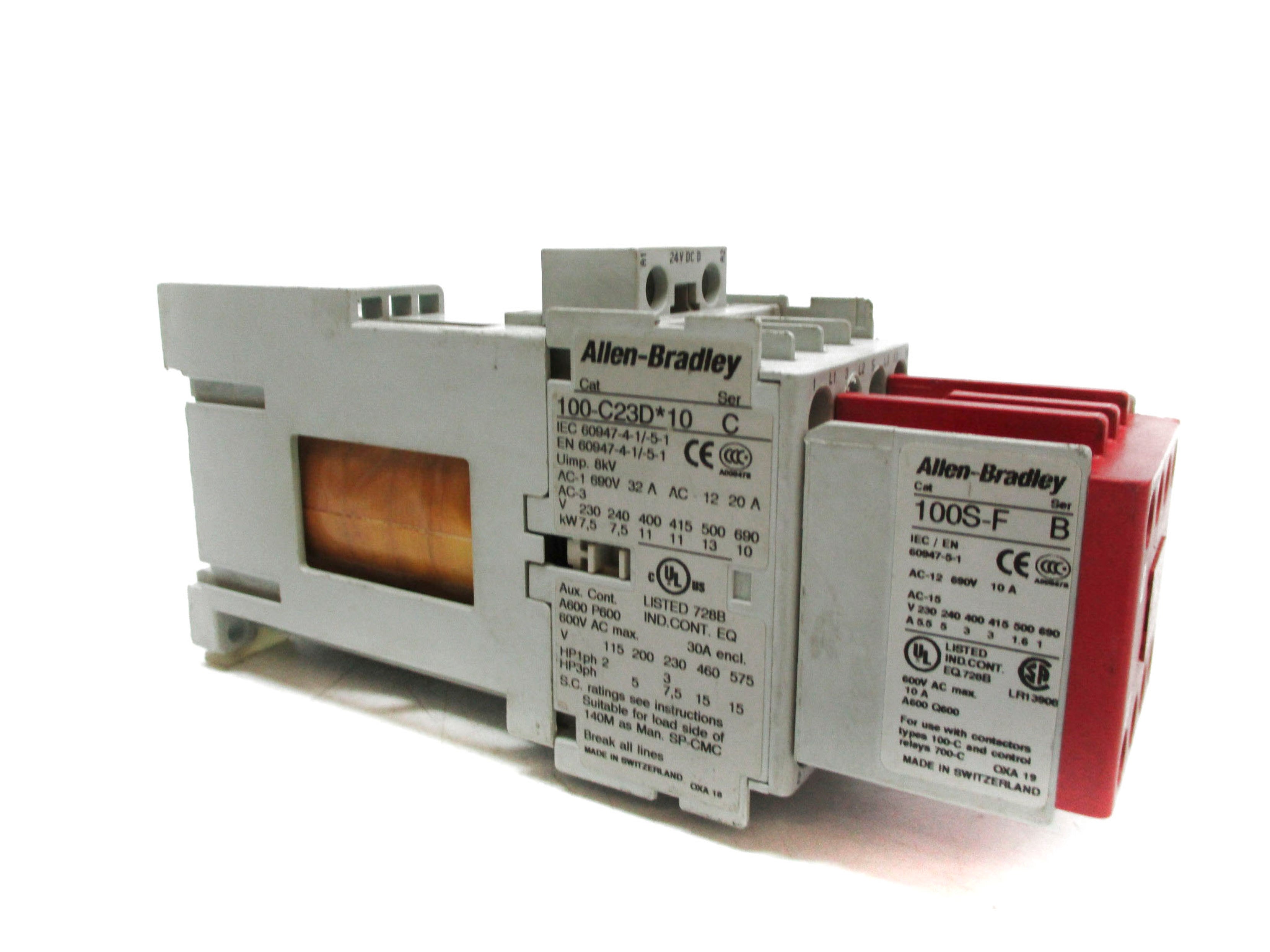 ALLEN BRADLEY 100S-C23DJ14C SER. C 24VDC UNMP