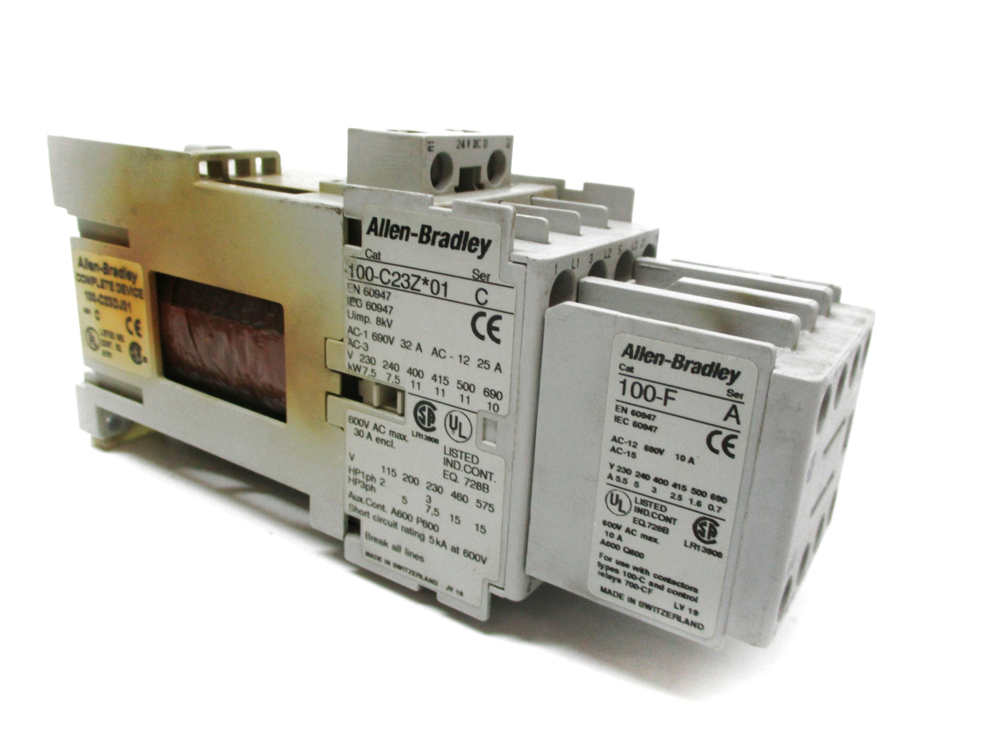 ALLEN BRADLEY 100-C23DJ01 SER. C 24VDC UNMP