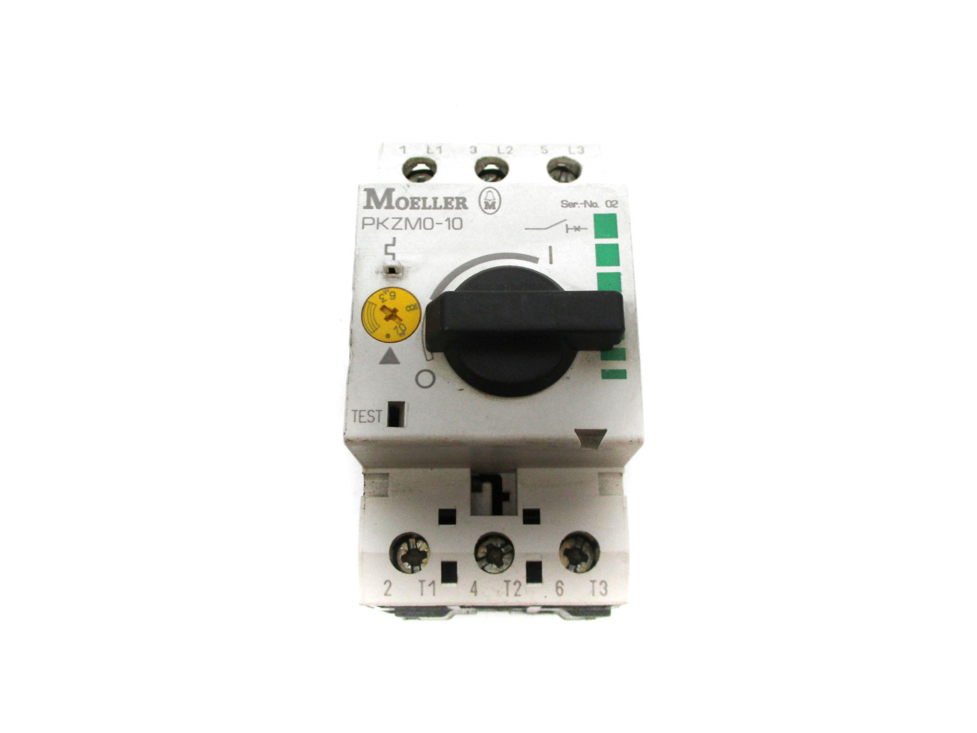 KLOCKNER MOELLER PKZM0-10 6.3-10A (AS PICTURED) UNMP